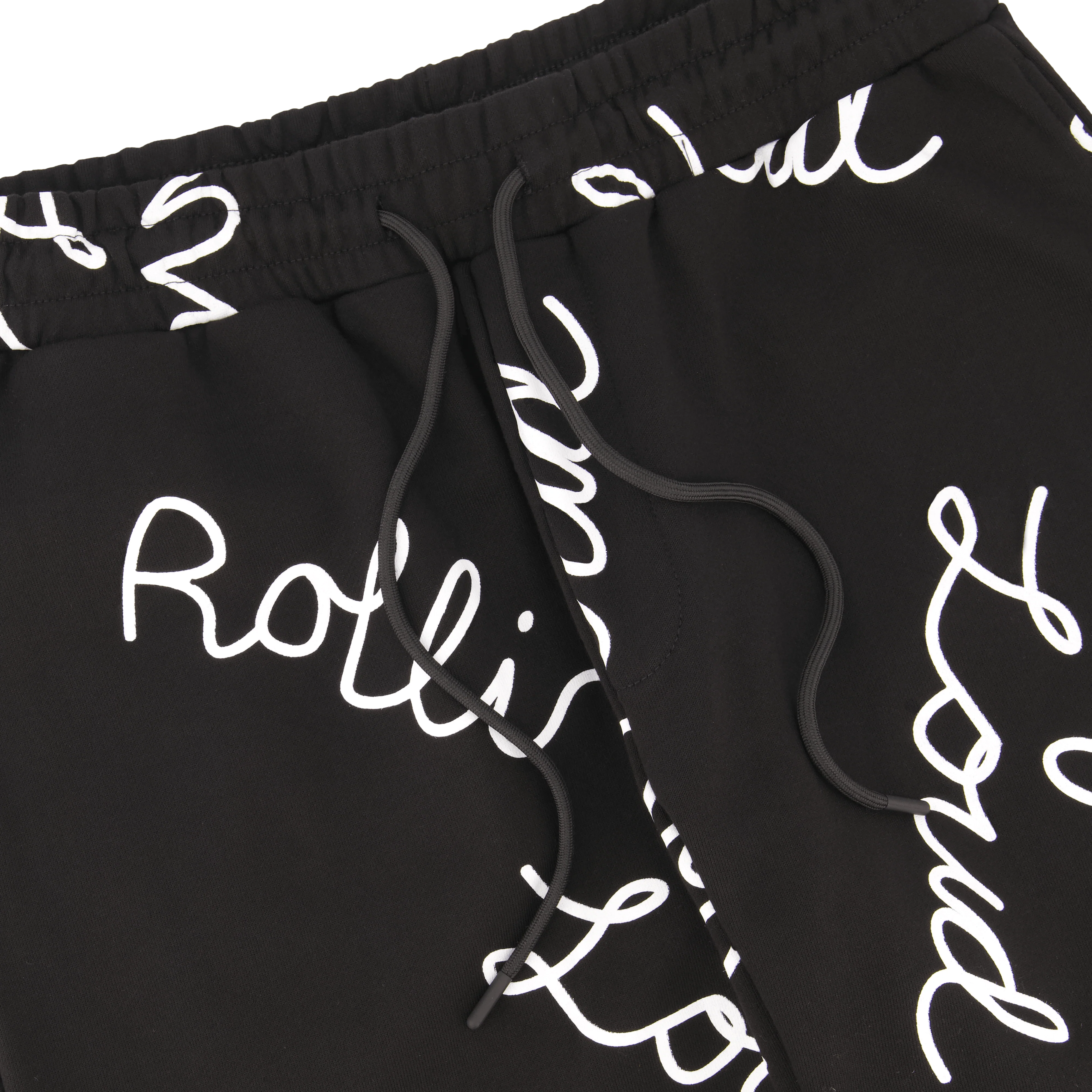AOP Script Sweatpants Black - Image 3
