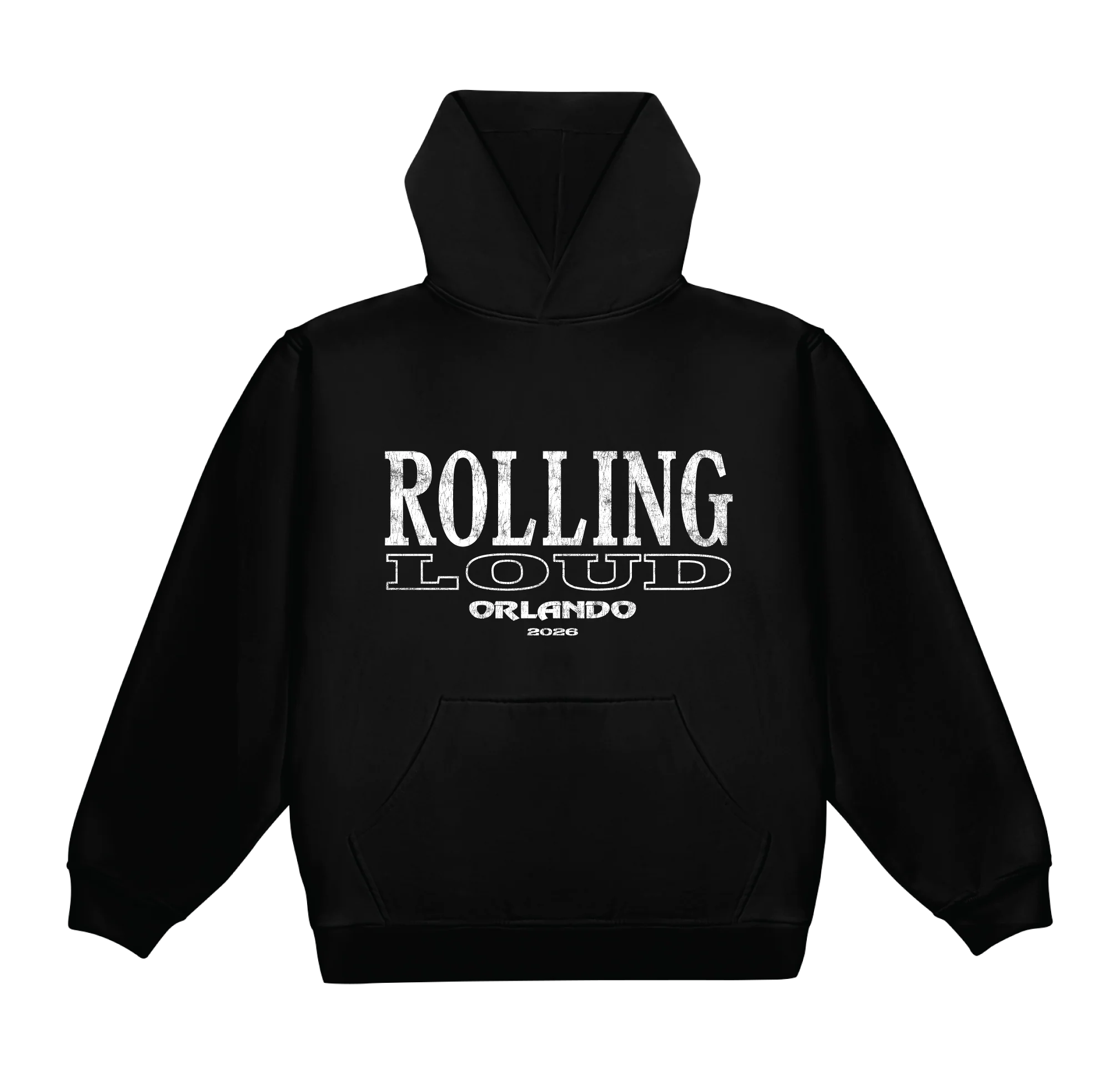 B&W Orlando Tour 26 Black Lineup Hoodie - Image 2