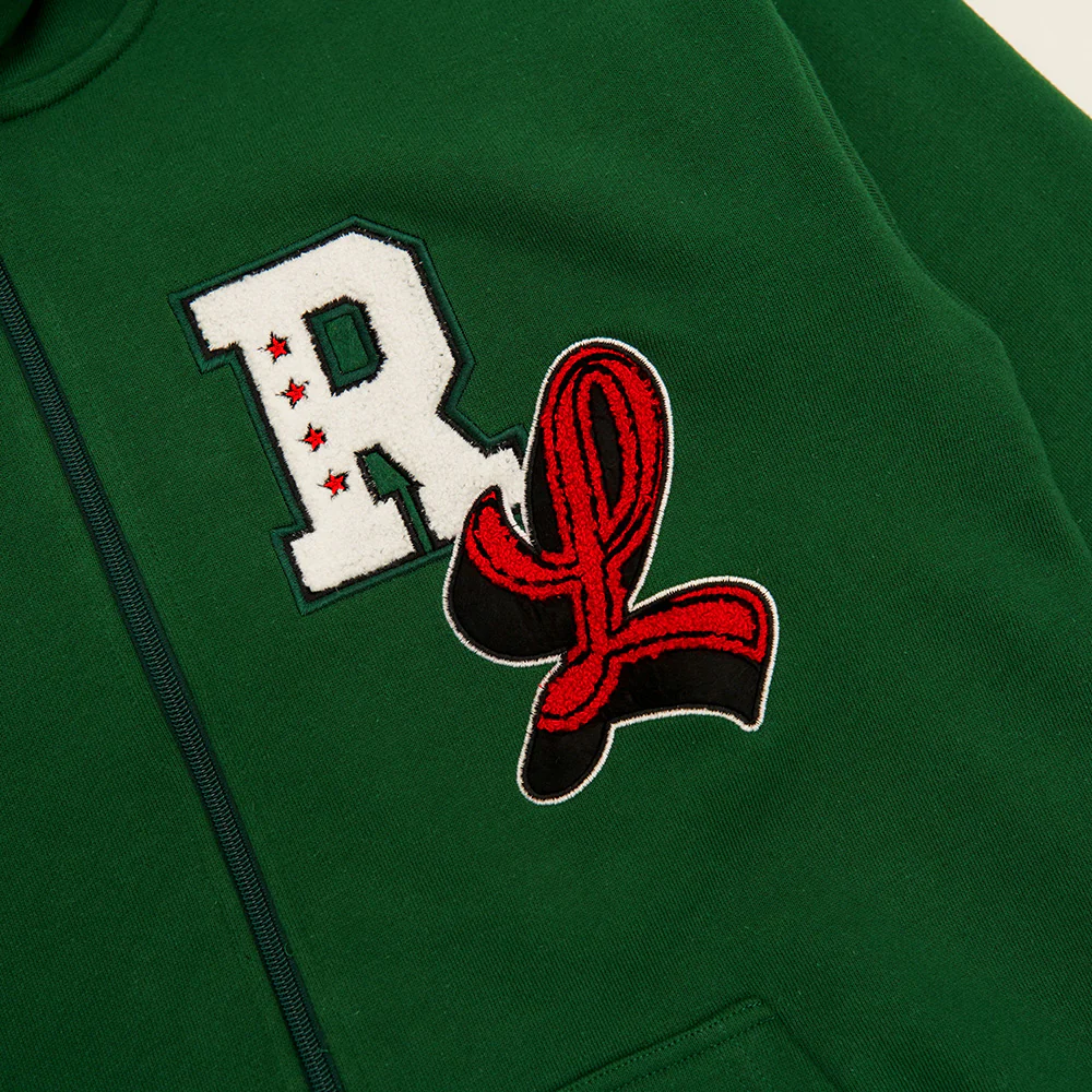 Big Chenille Zip Up Pine - Image 4