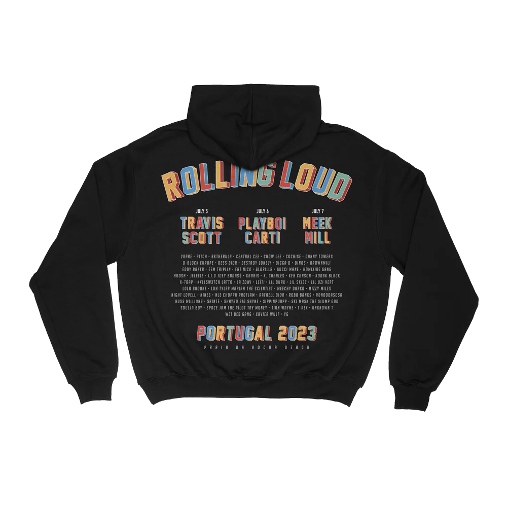 Black Portugal 23 Exclusive Line Up Hoodie