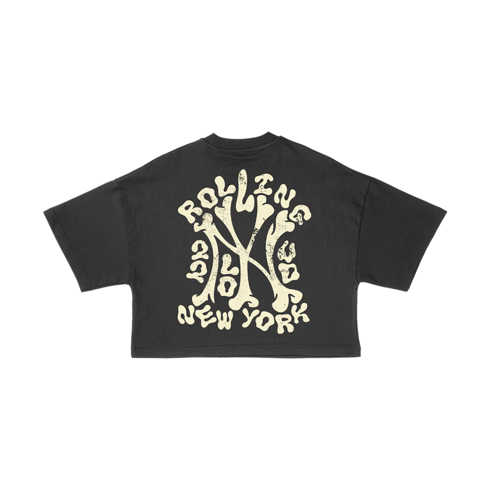 Bones Vintage Heavyweight Cropped Tee NYC 2022 - Image 2