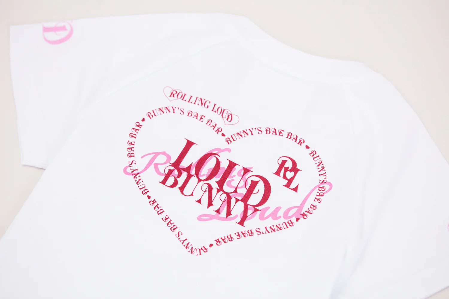Bunny Bae Bar White Tee - Image 4