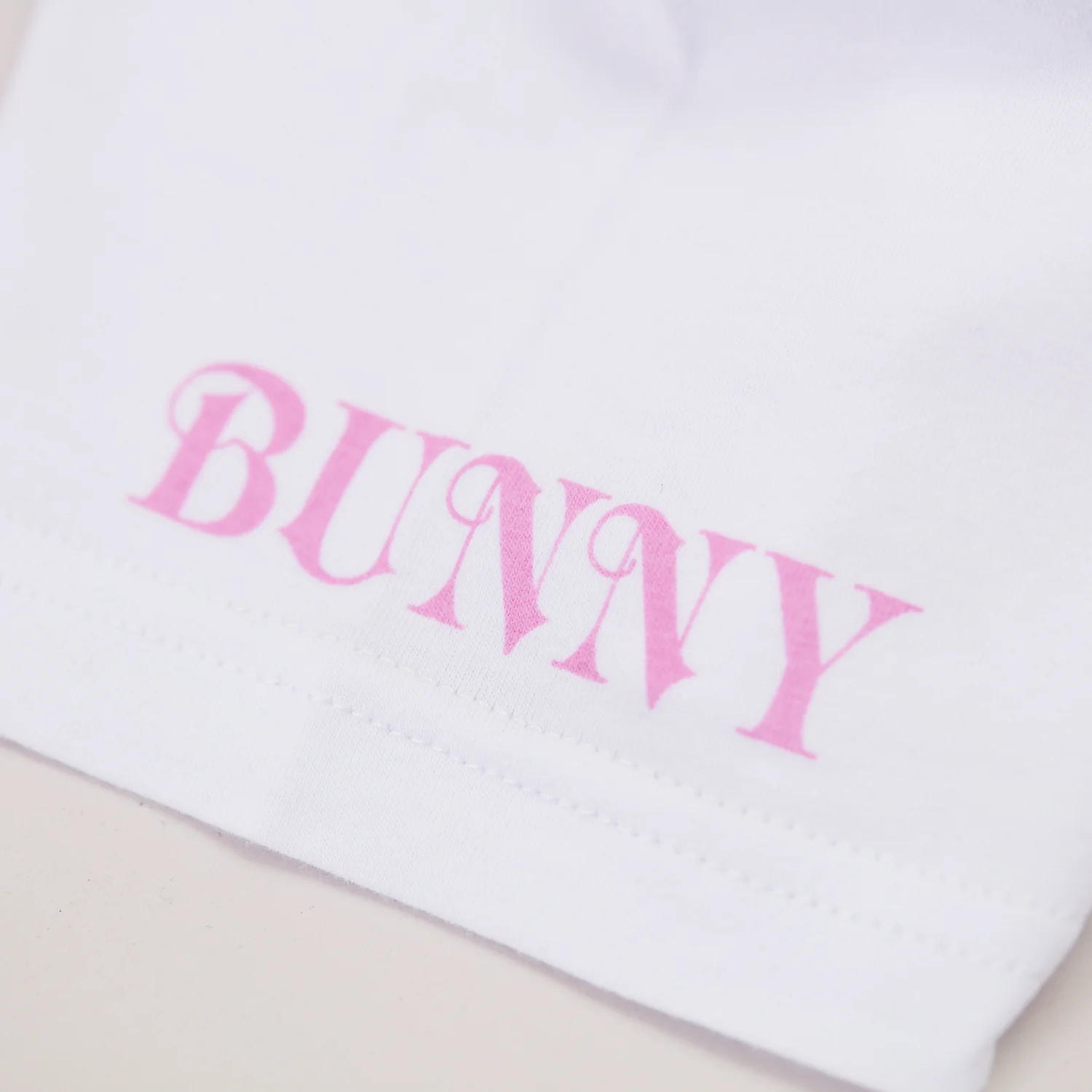 Bunny Bae Bar White Tee - Image 5
