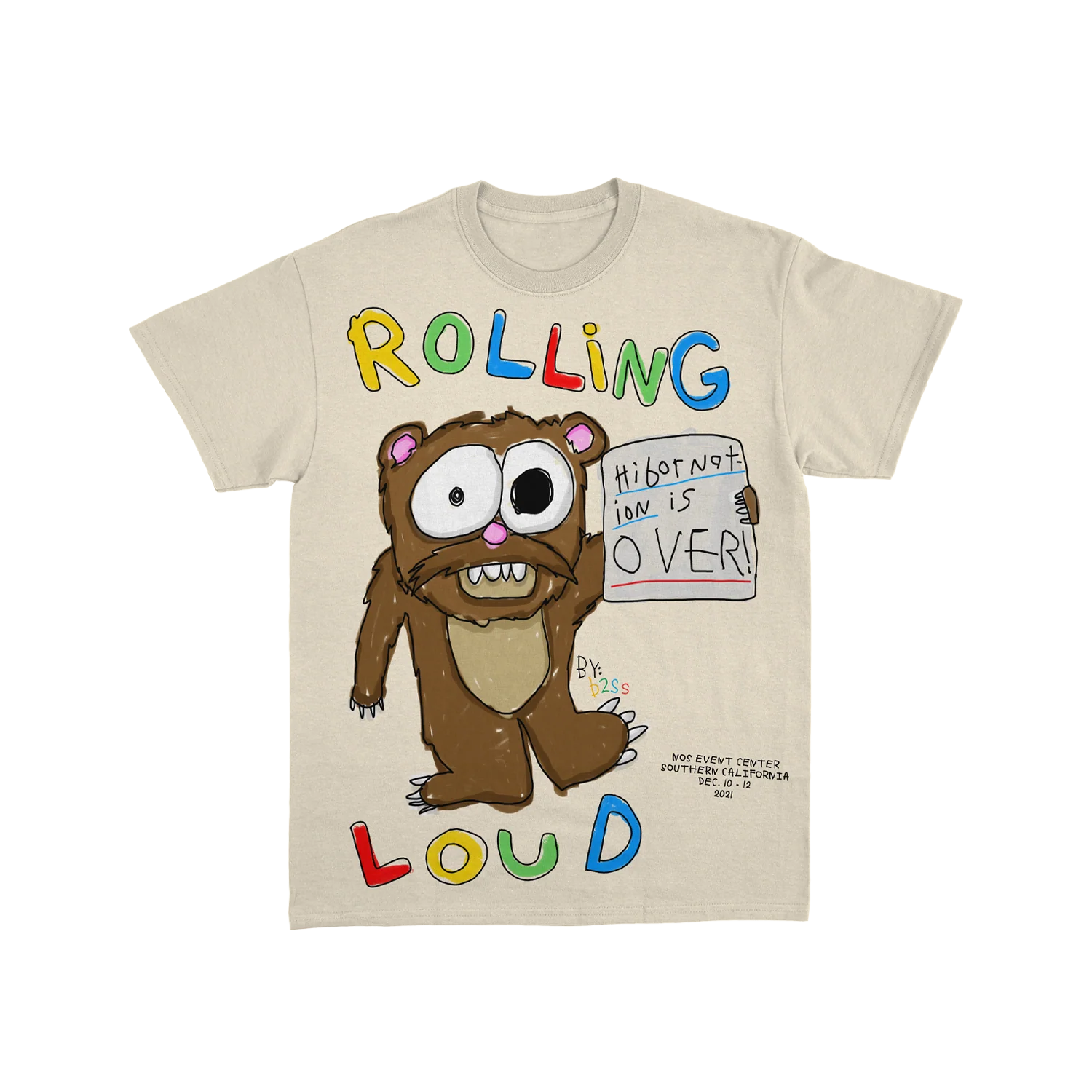 California 2021 Exclusive Line Up Tee