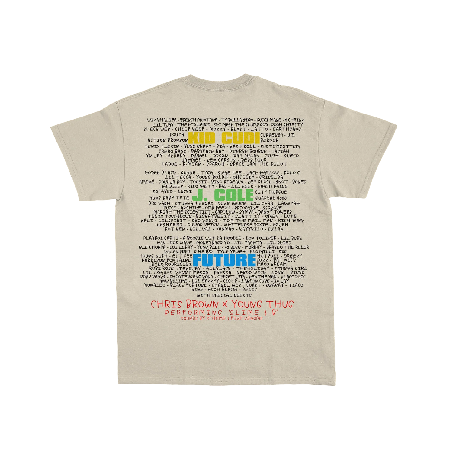 California 2021 Exclusive Line Up Tee - Image 2