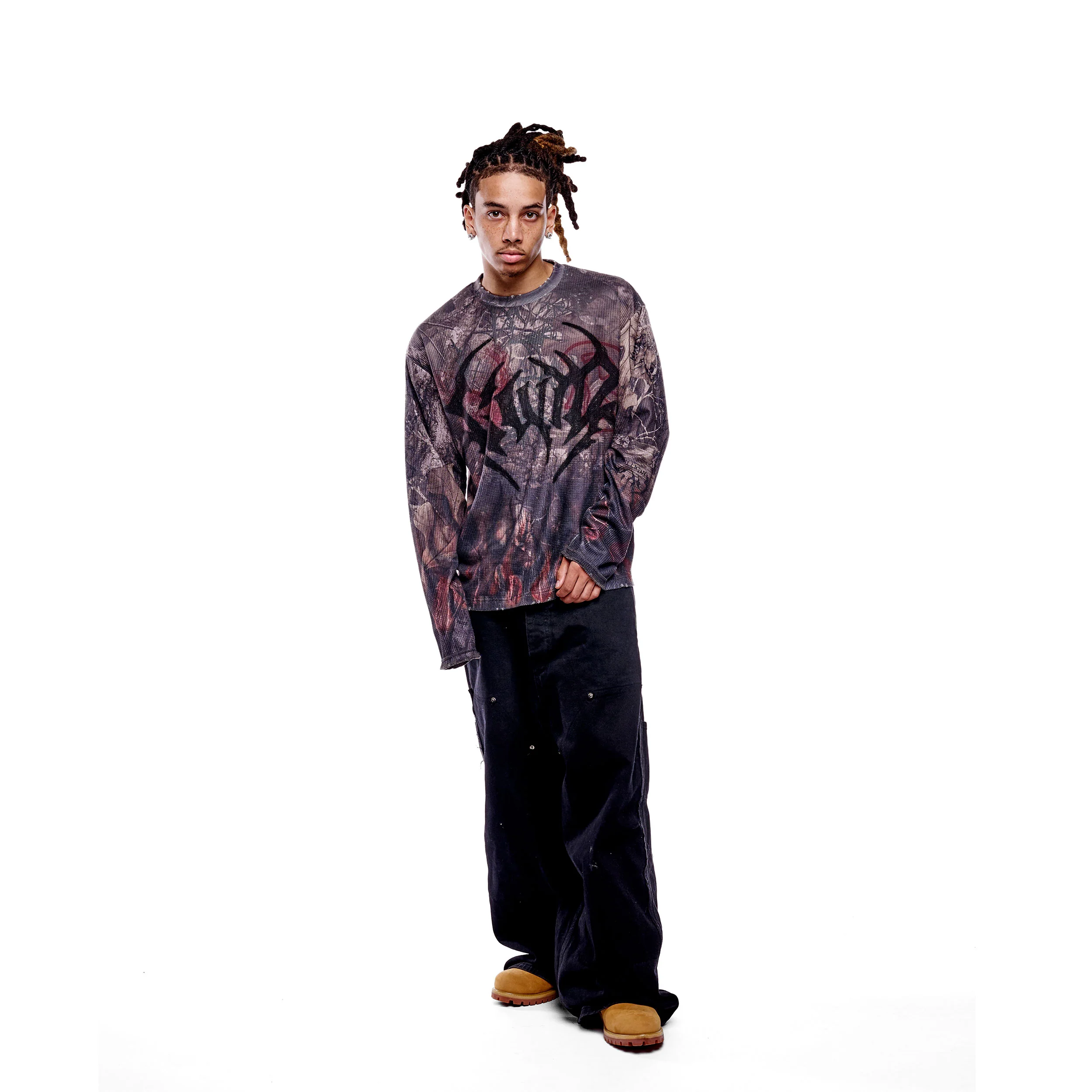 GOTHIC FLAME LONG SLEEVE THERMAL - Image 7