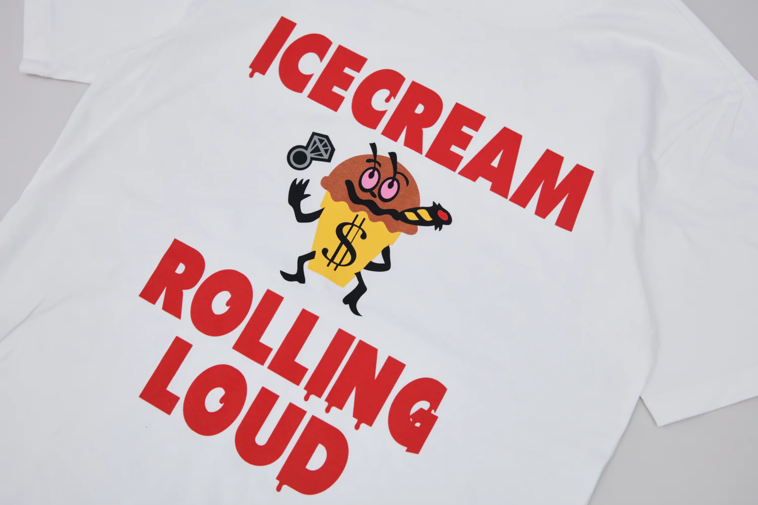ICECREAM X ROLLING LOUD DOLLAR CONE TEE - Image 3
