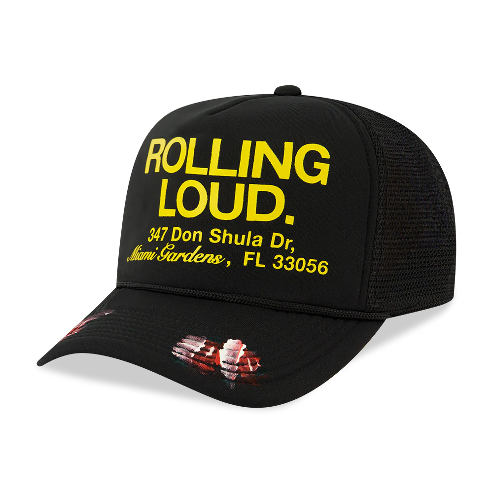 Loud Dept Trucker Hat Black