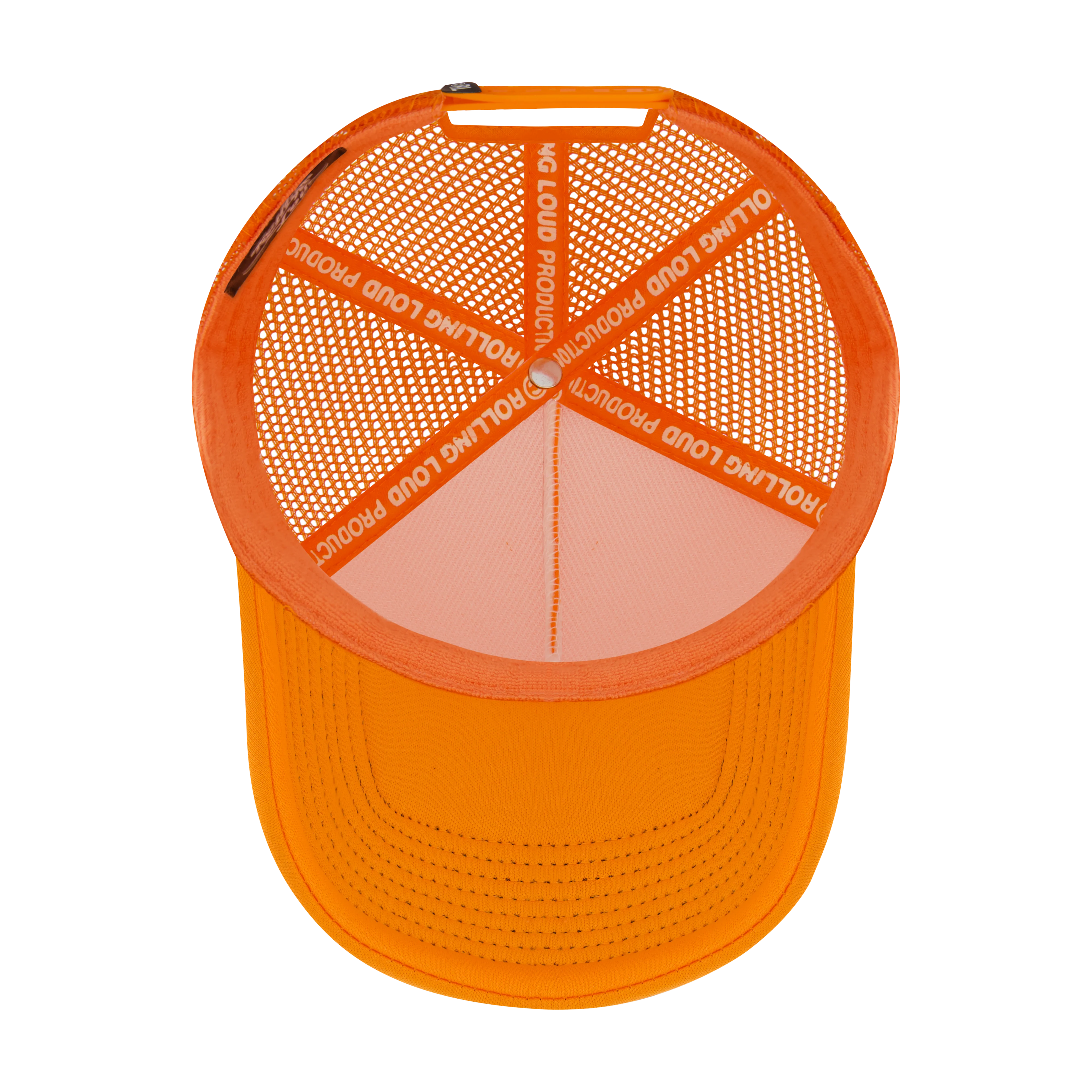 Loud Dept Trucker Hat Orange - Image 4