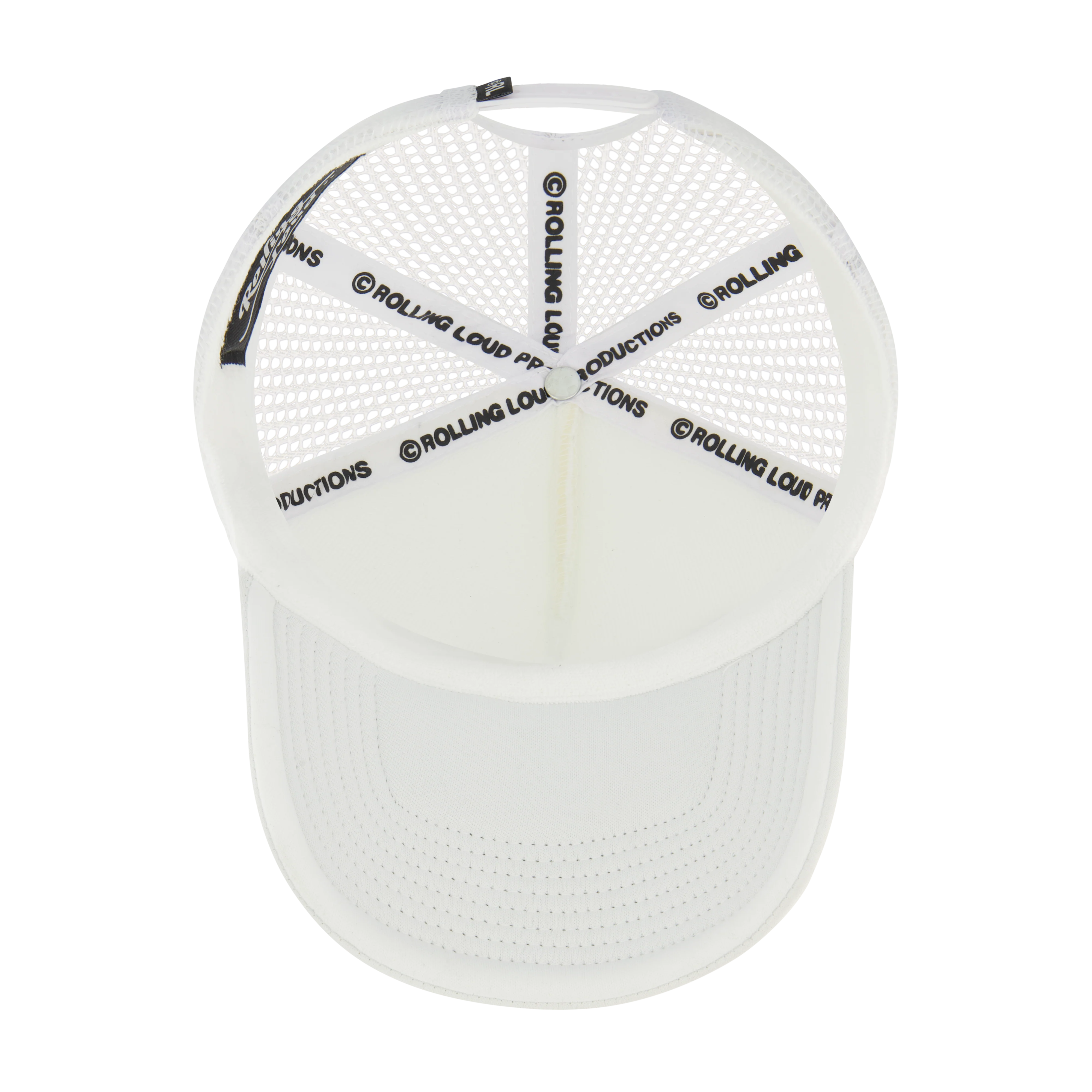 Loud Dept Trucker Hat White - Image 3