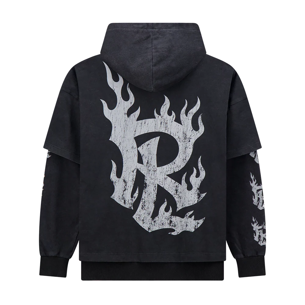 LOUD METAL LAYERED HOODIE - Image 3