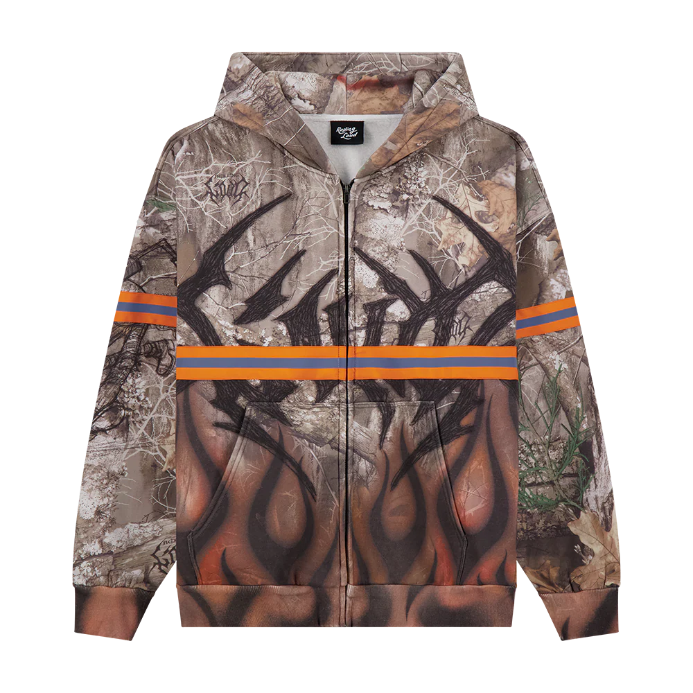 LOUD SAFETY ZIP UP HOODIE