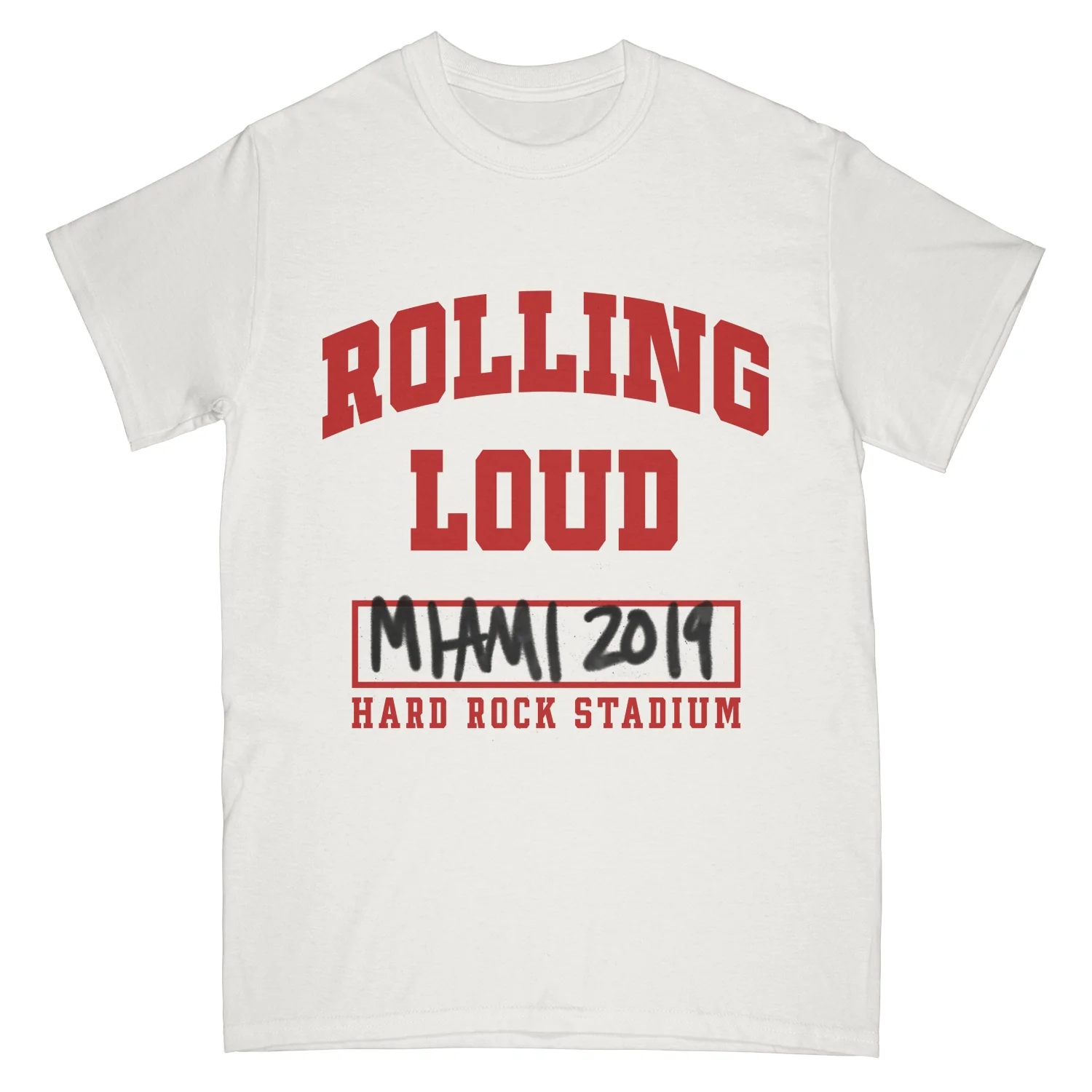 Miami Athletic Division SS Tee White