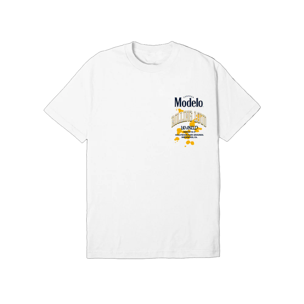 Modelo X RL LA 24 Modelo Time White Tee ( Online Exclusive )