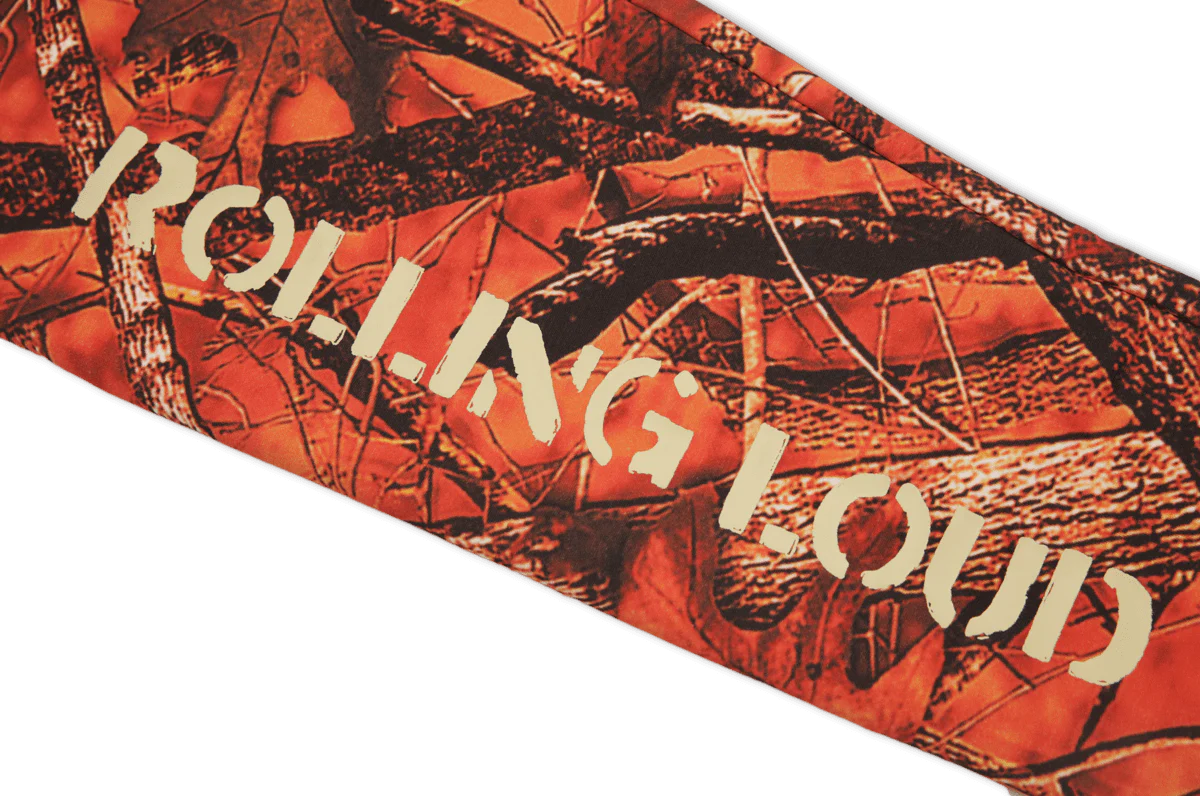 Open The Pit OG Orange Camo Sweatpants - Image 4