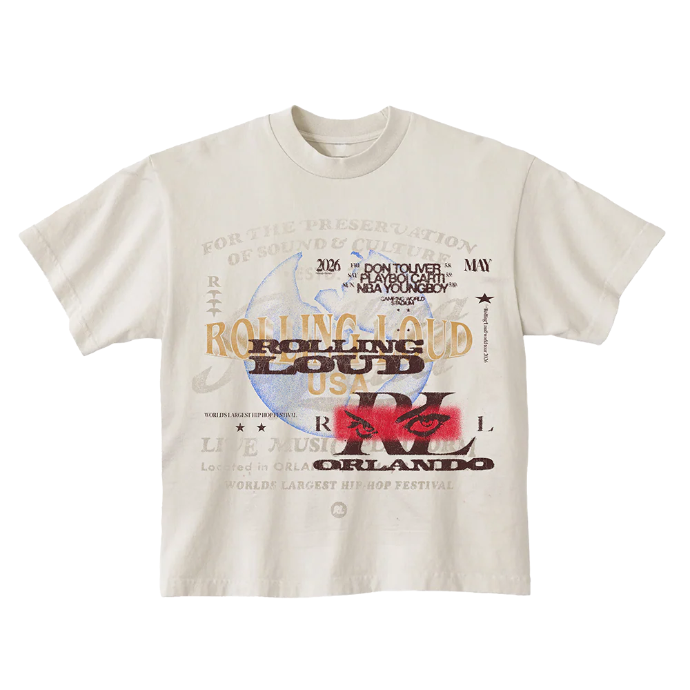 PRESERVATION 26 HEADLINERS IVORY TEE