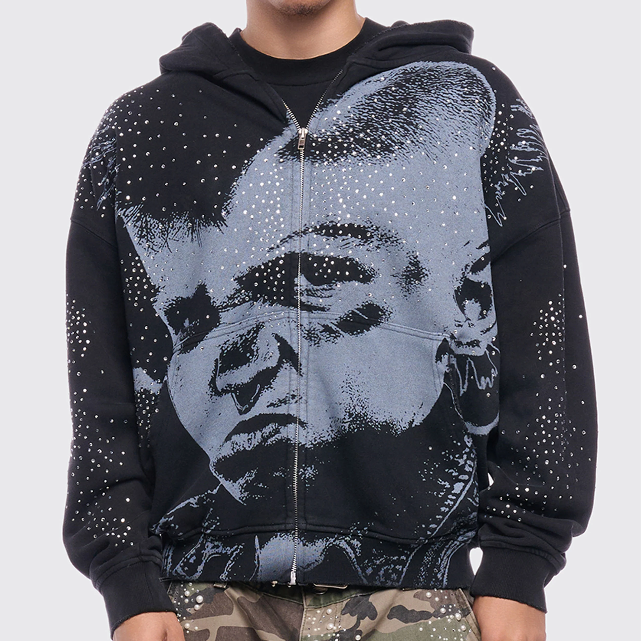 PUNK RIOT ZIP UP HOODIE - Image 5