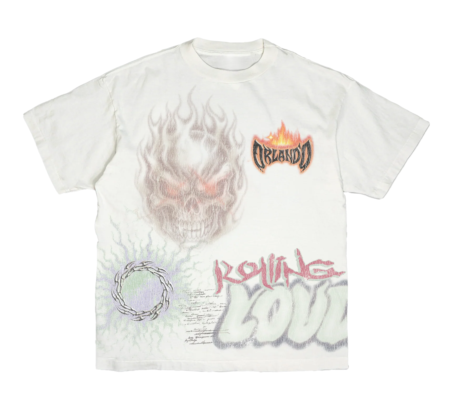 Riot Flame Bone US 26 Lineup Tee