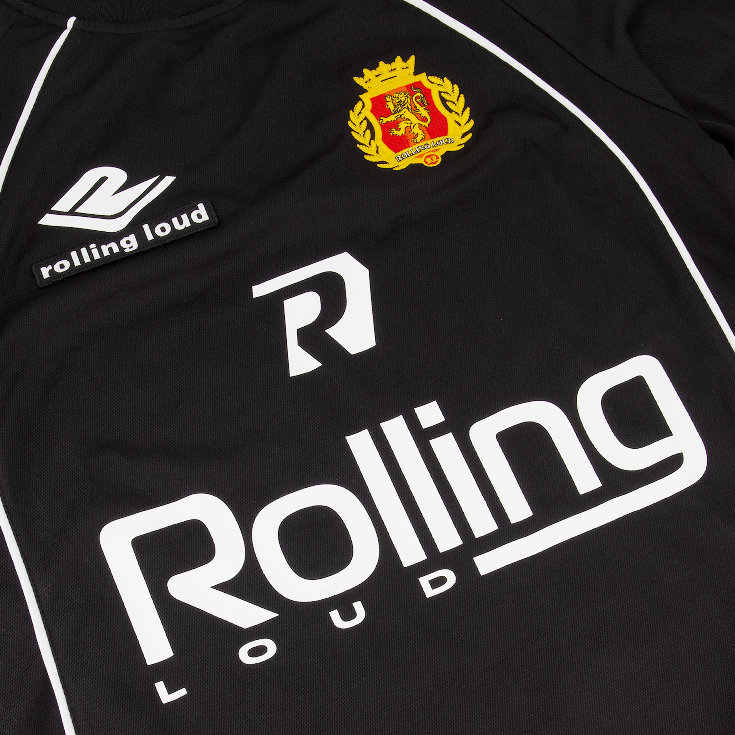 RL 10 Black Soccer Jersey - Image 3