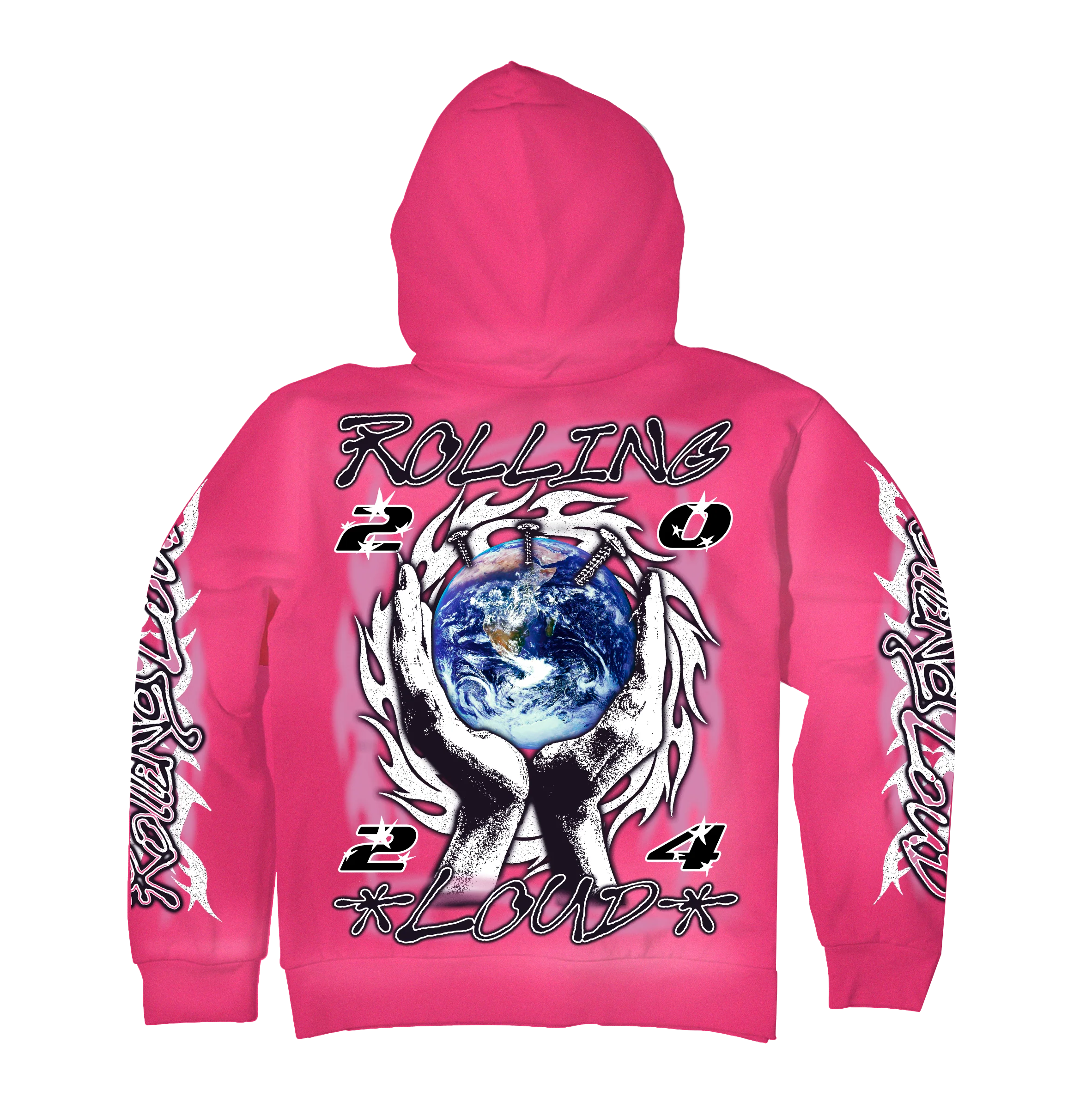 RL 24 Worldwide Faded Rose PO Hoodie