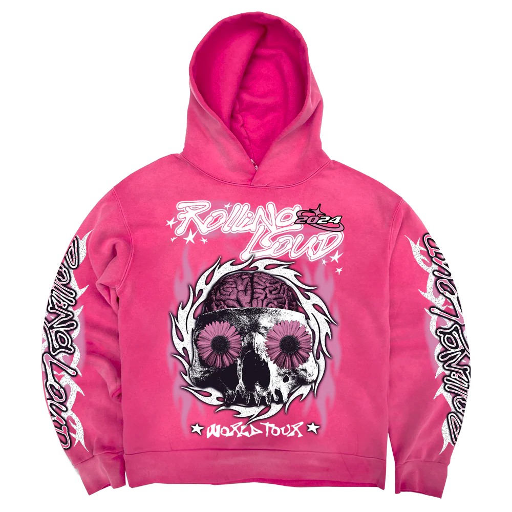 RL 24 Worldwide Faded Rose PO Hoodie - Image 2