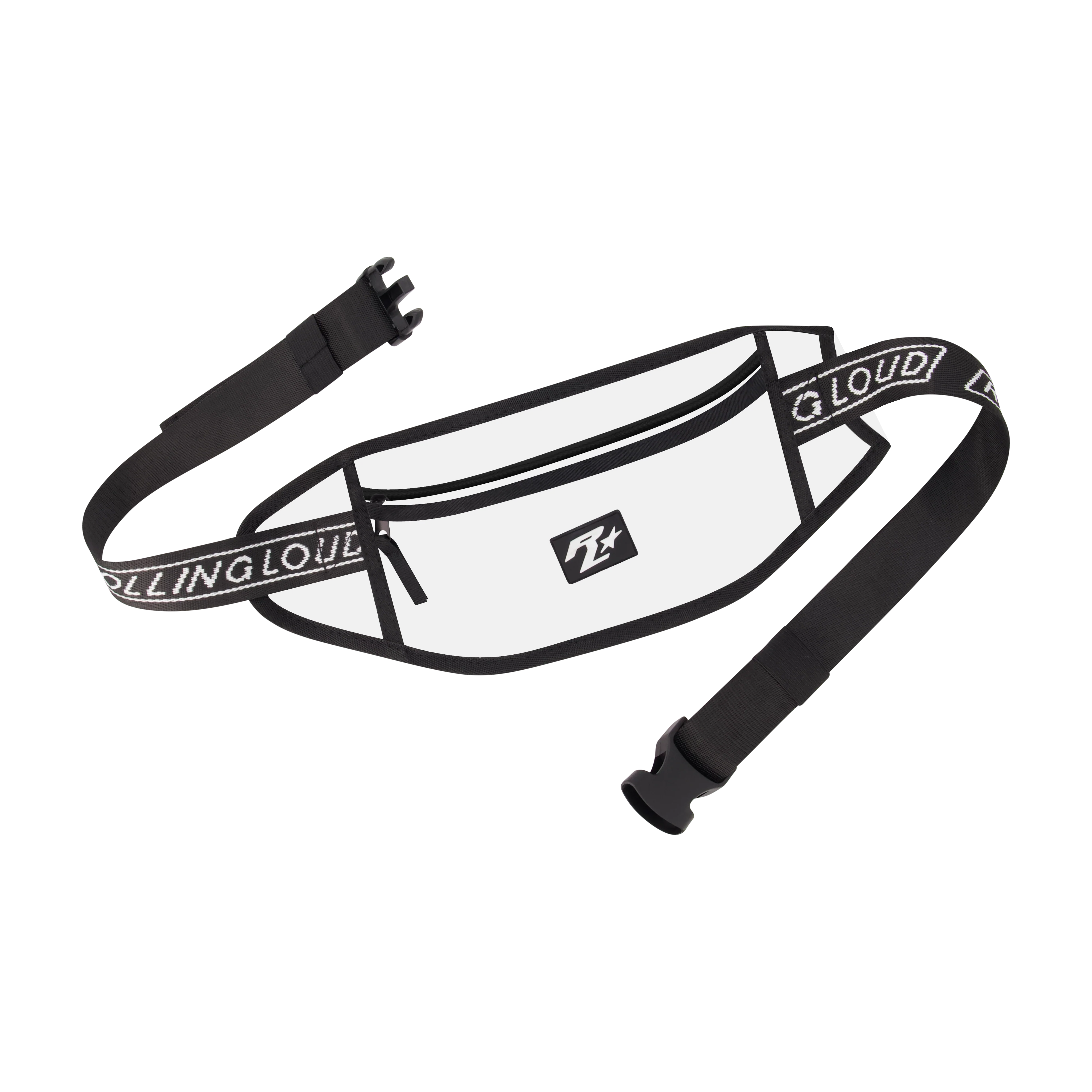 RL Black Clear Fanny Pack - Festival Approved - Image 3