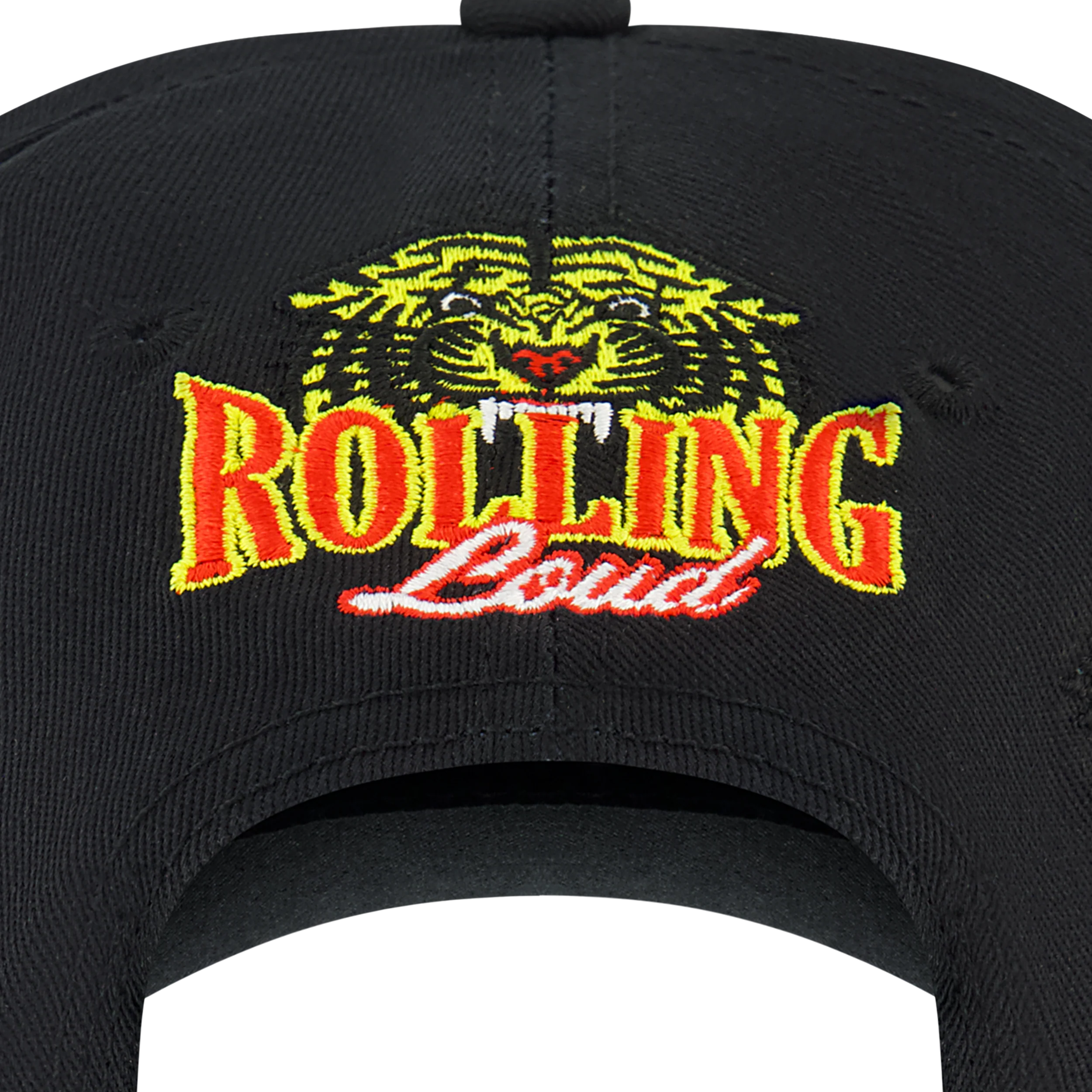 RL Black Patchwork 5 Panel Hat - Image 4
