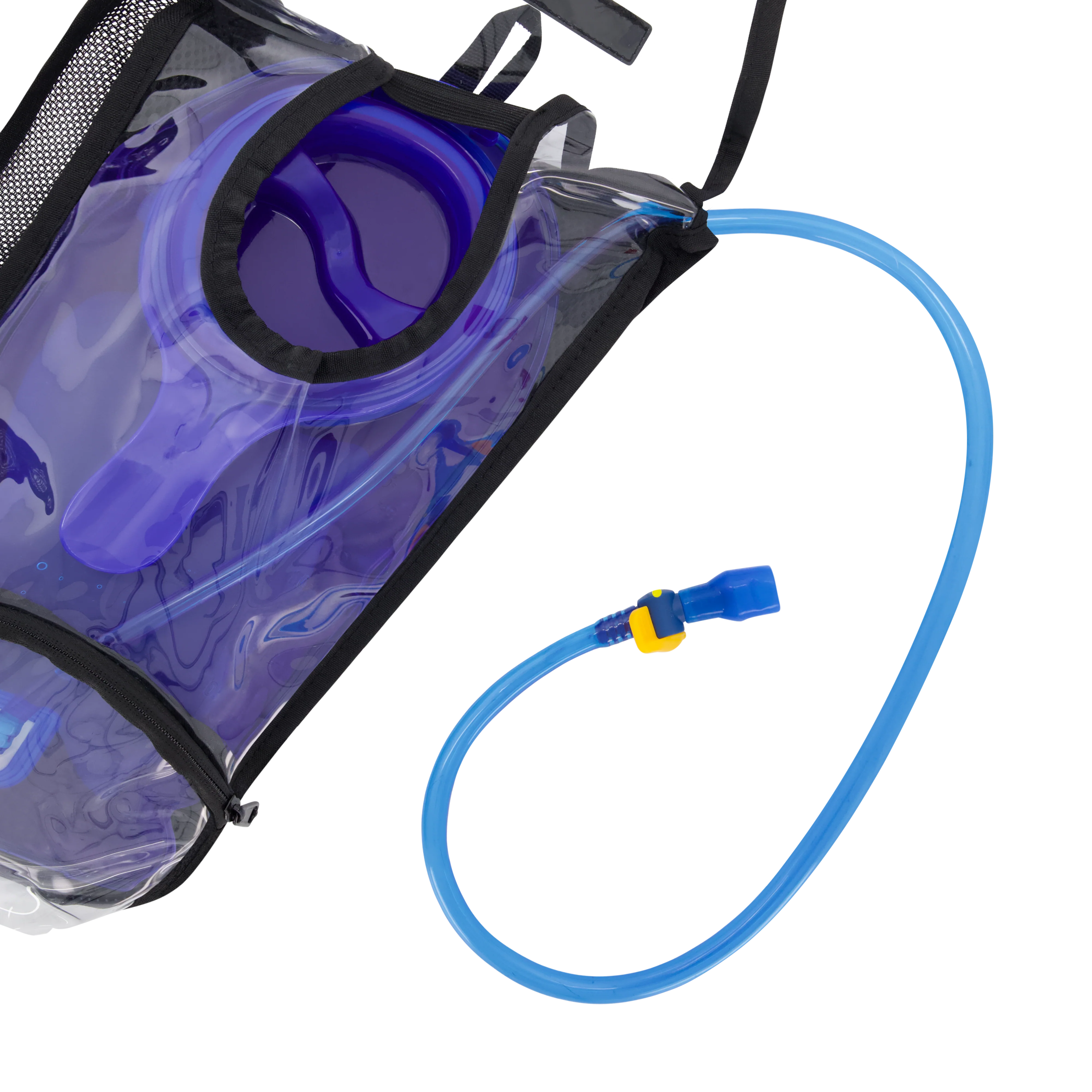 RL  Clear Blue Hydration Backpack - Festival Approved - Image 2