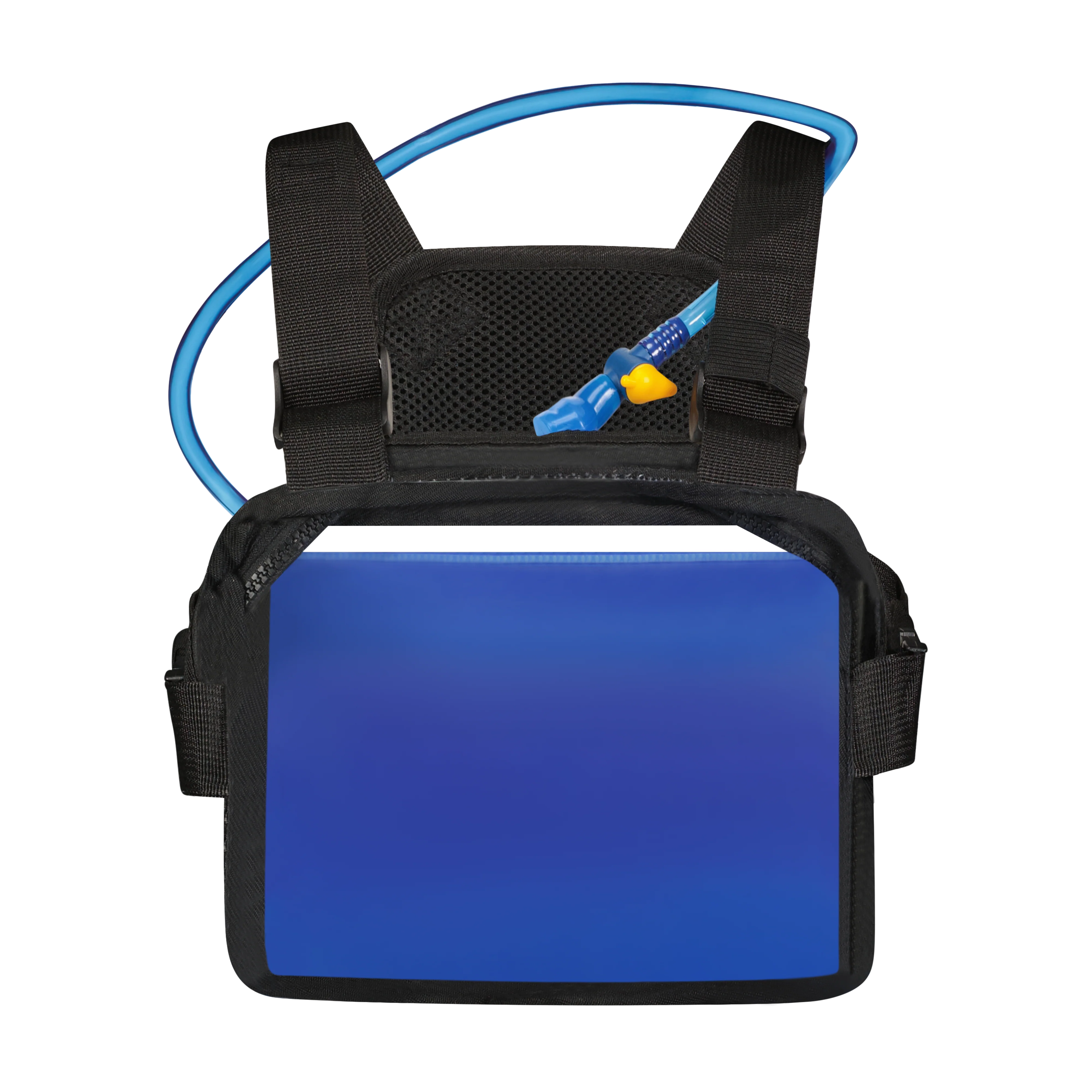 RL Clear Blue Hydration Chest Rig - Festival Approved - Image 2