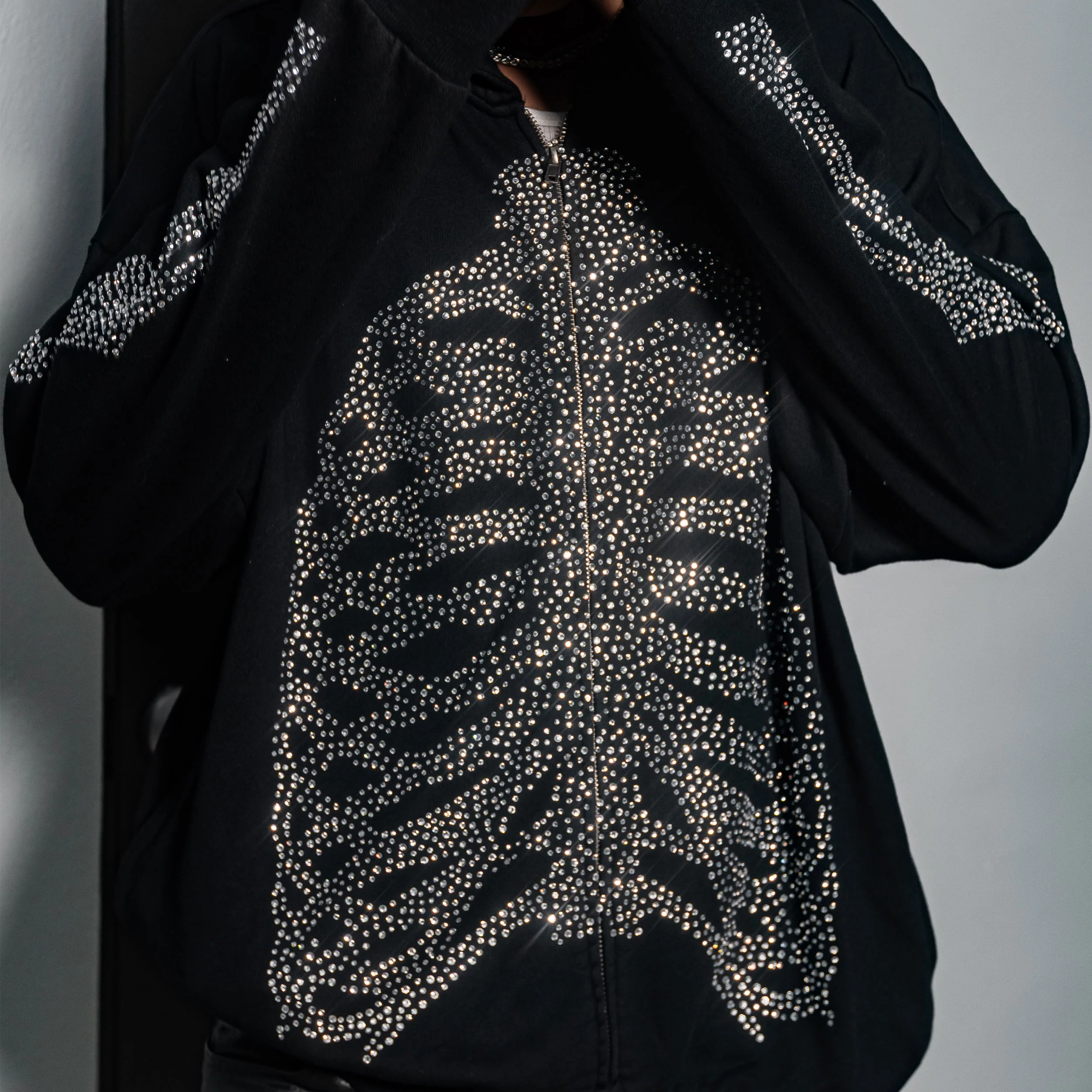 RL BONES ZIP UP HOODIE - Image 5