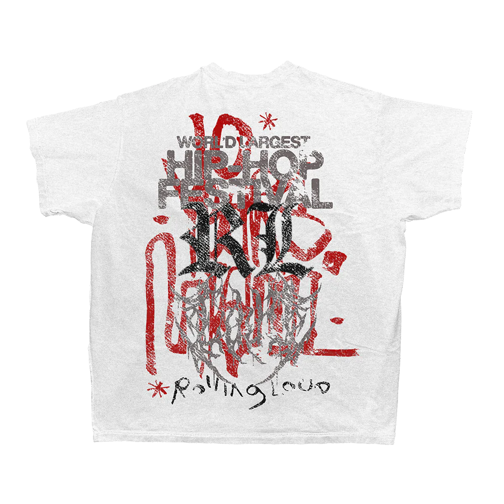 RL Core Distressed White Tee - Image 2