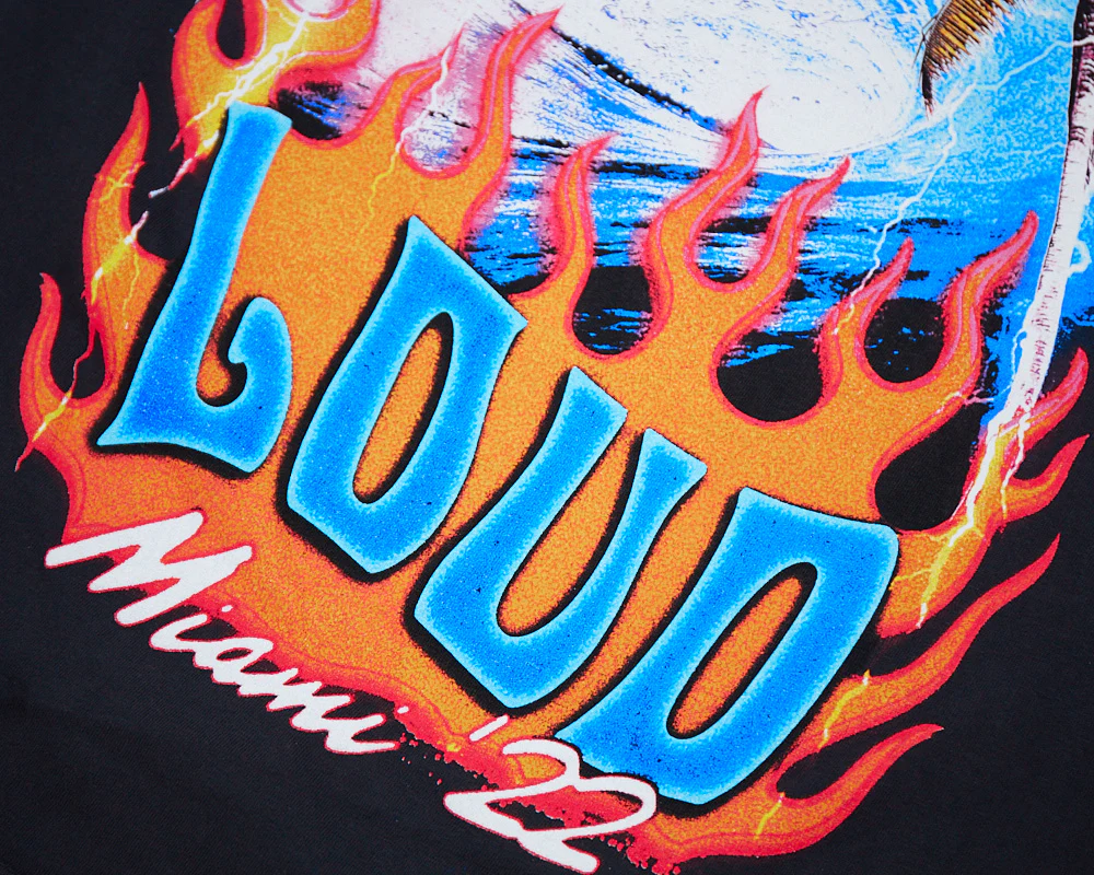 RL Flames T Shirt Miami 22 - Image 3