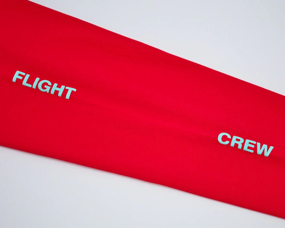 RL Flight Crew LS Tee Red Miami 22' - Image 3