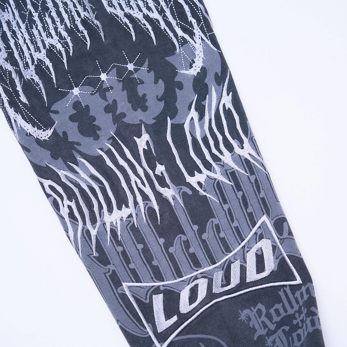 RL G-Metal Logos Vintage Black Hoodie - Image 4