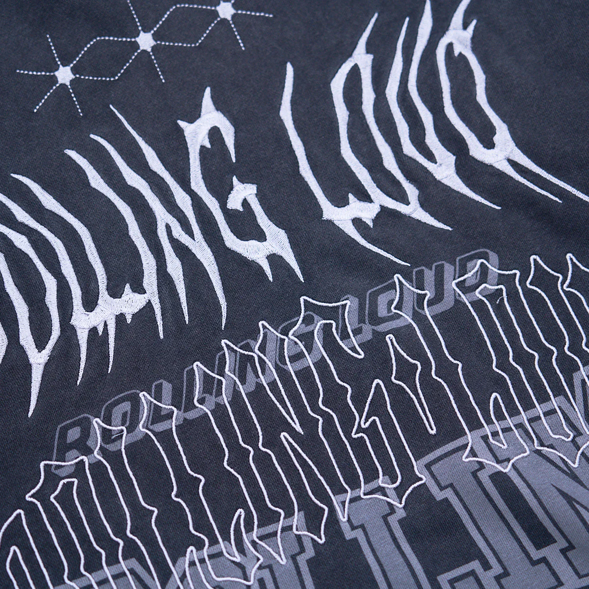 RL G-Metal Logos Vintage Black Hoodie - Image 5