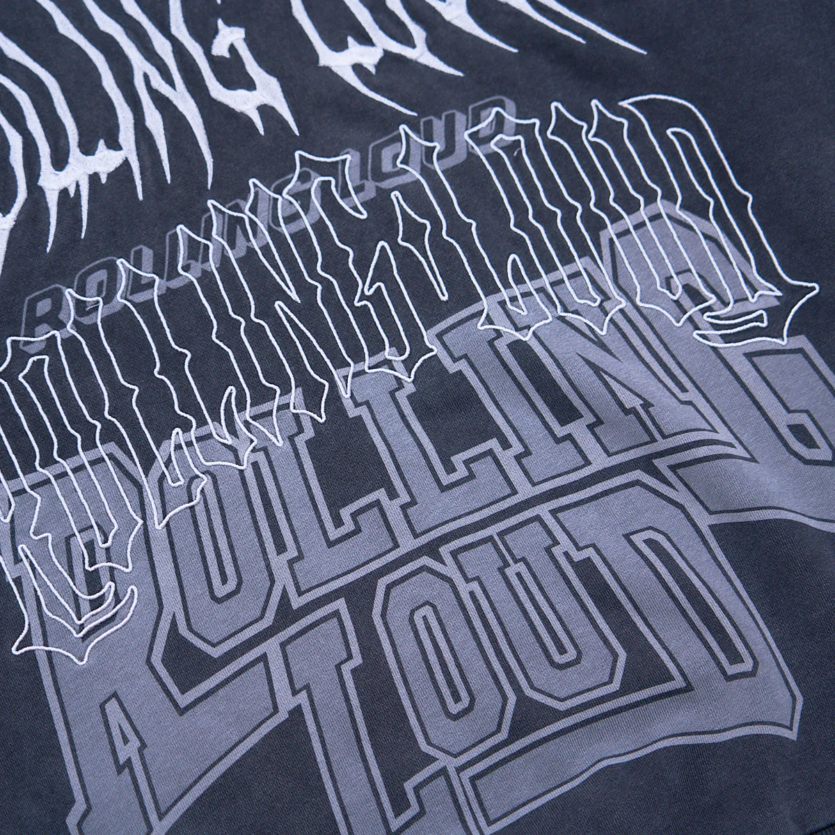 RL G-Metal Logos Vintage Black Hoodie - Image 6