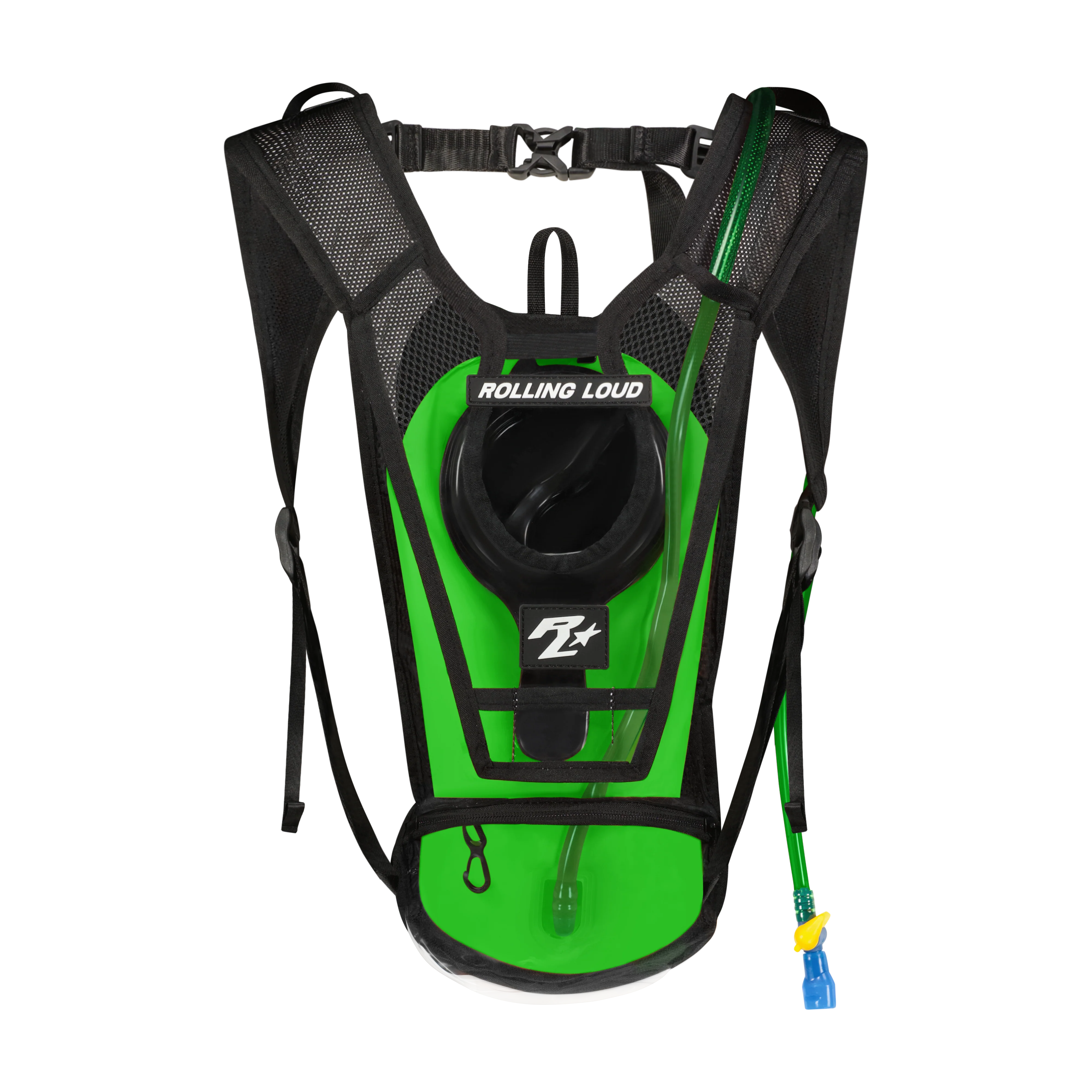 RL Clear Green Hydration Backpack - Festival Approved