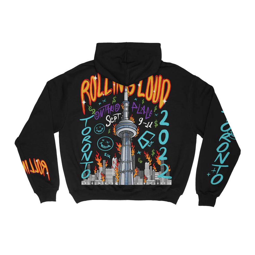 RL Grunge Streetwear Hooded Sweatshirt Toronto 2022 - Image 2
