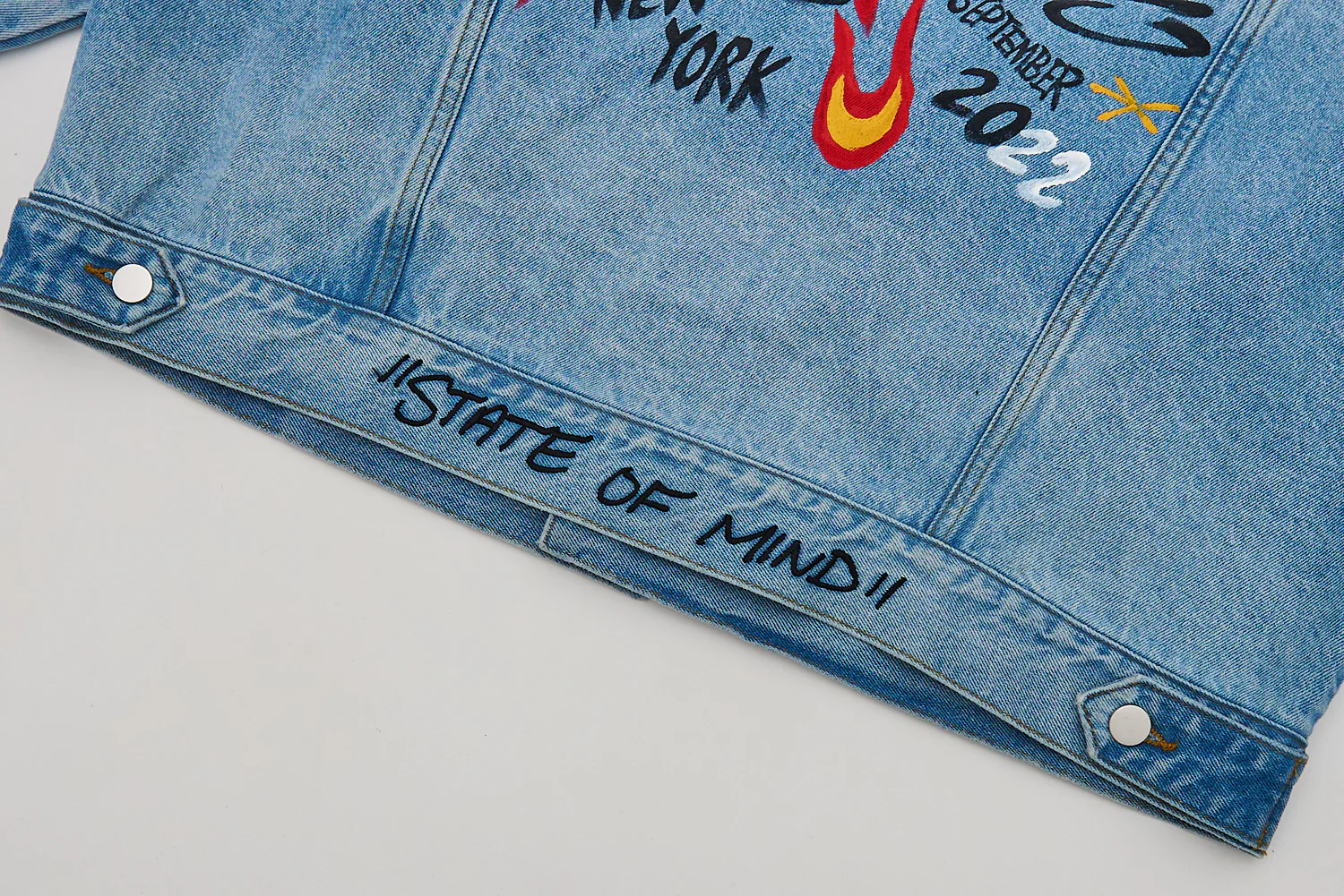 RL Hando Painted Denim Jacket - Image 6