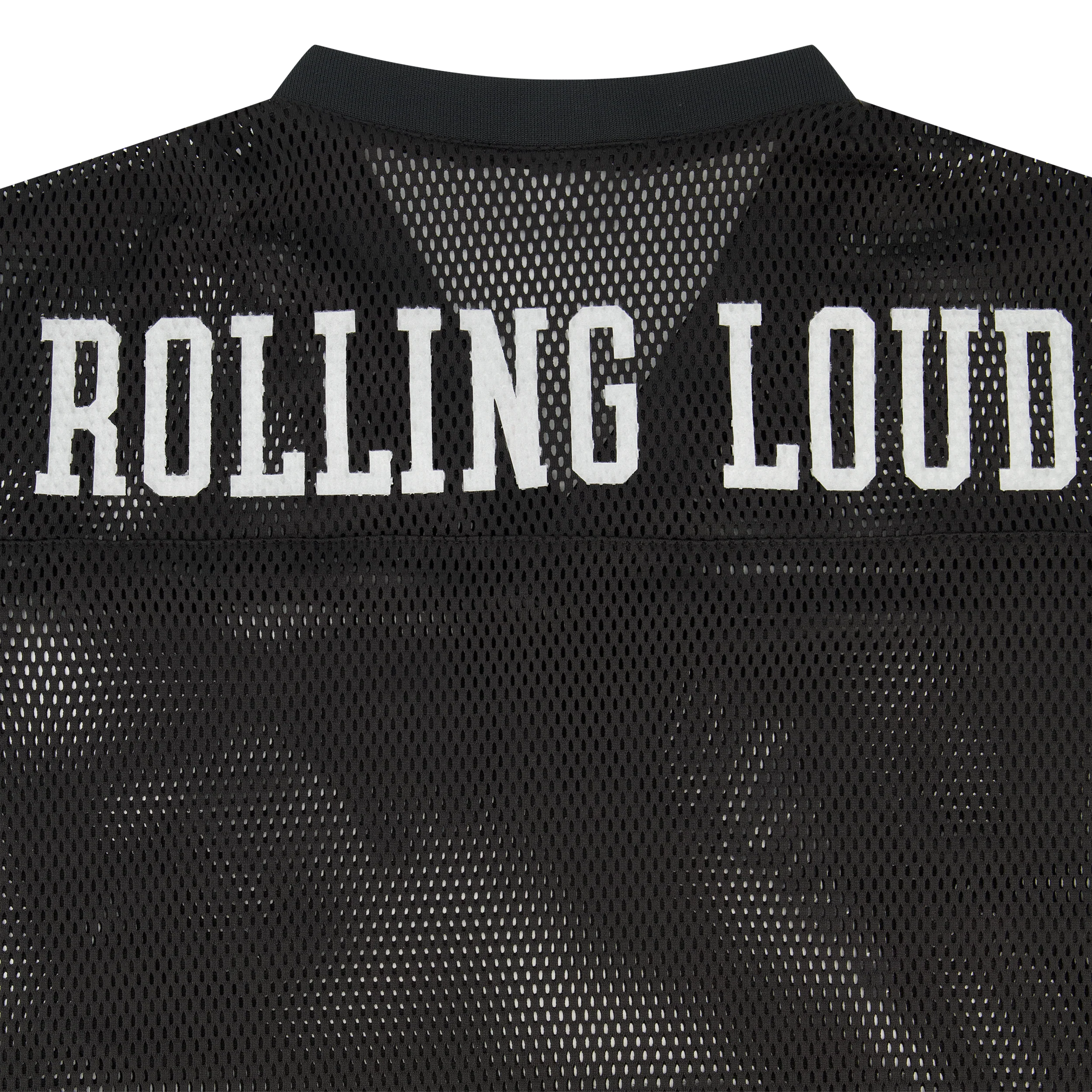 RL Home Team Black Mesh Crop Jersey - Image 4