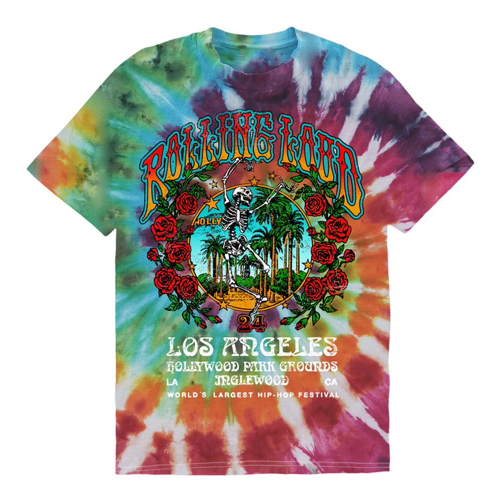 RL LA 24 Sunshine State. Tiedye Tee