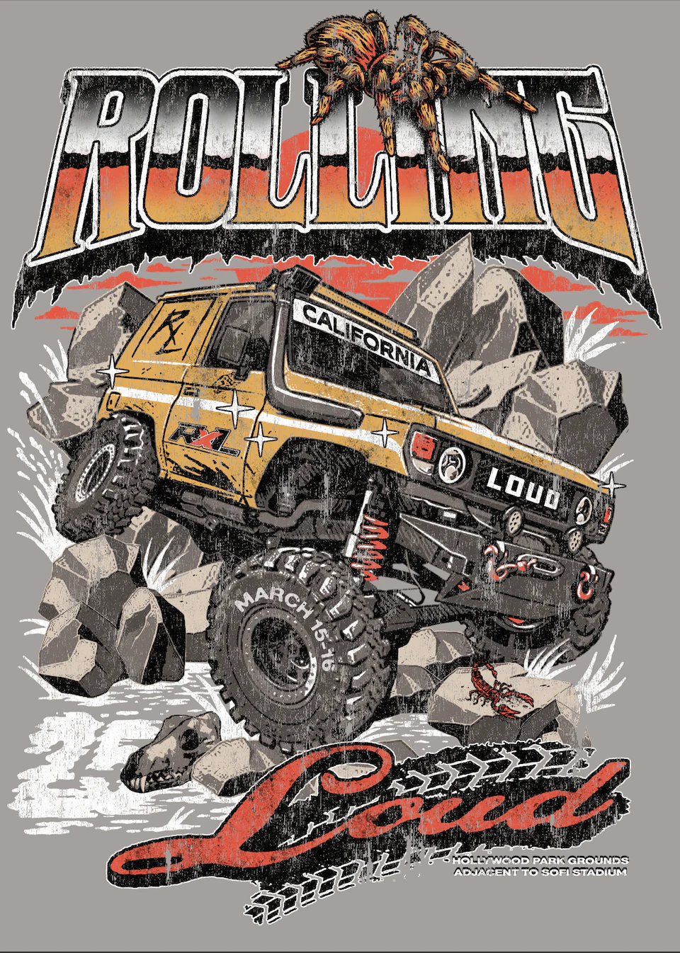 RL LA 25 All Terrain White Flag