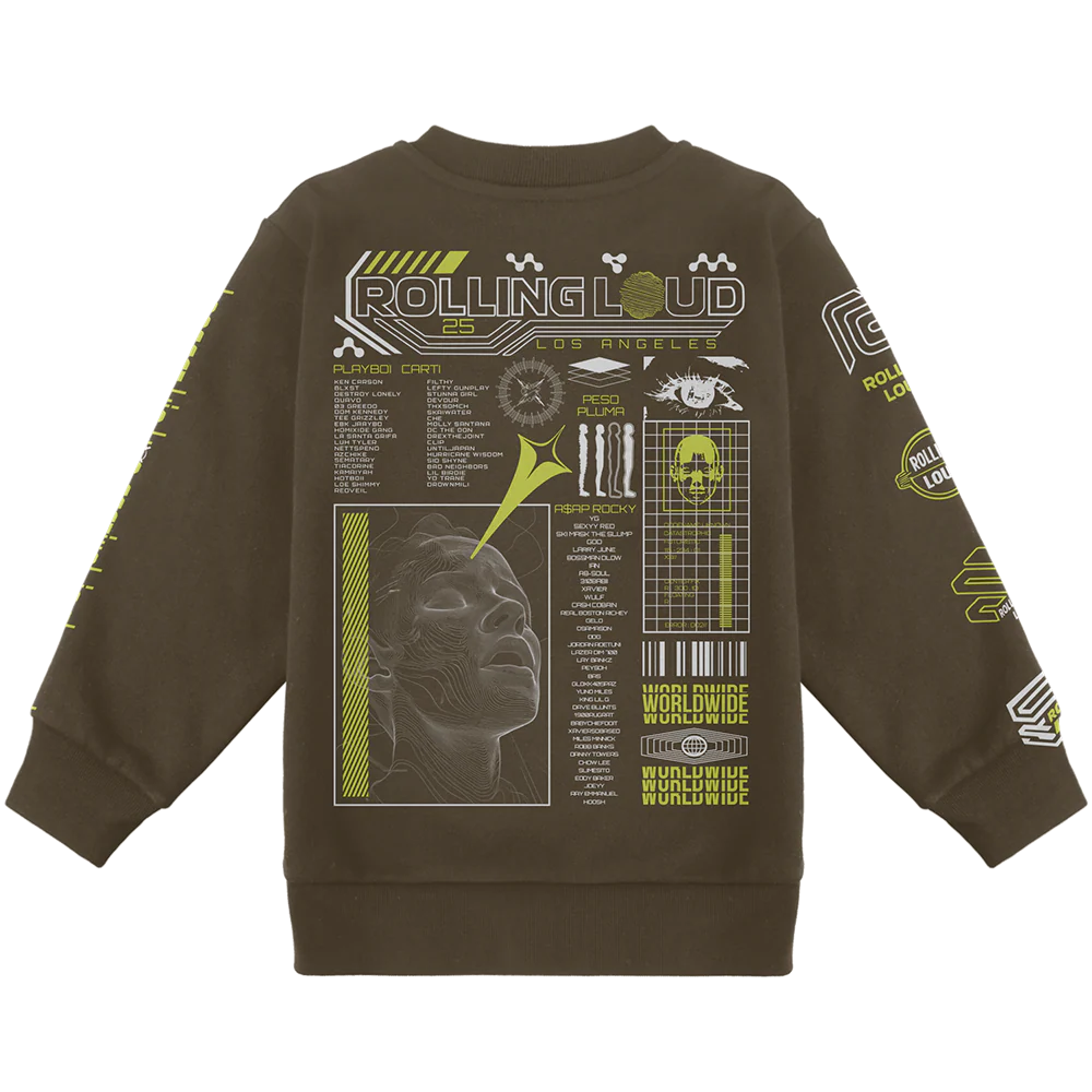 RL LA 25 Anti Chaos Brown Sweatshirt - Image 2