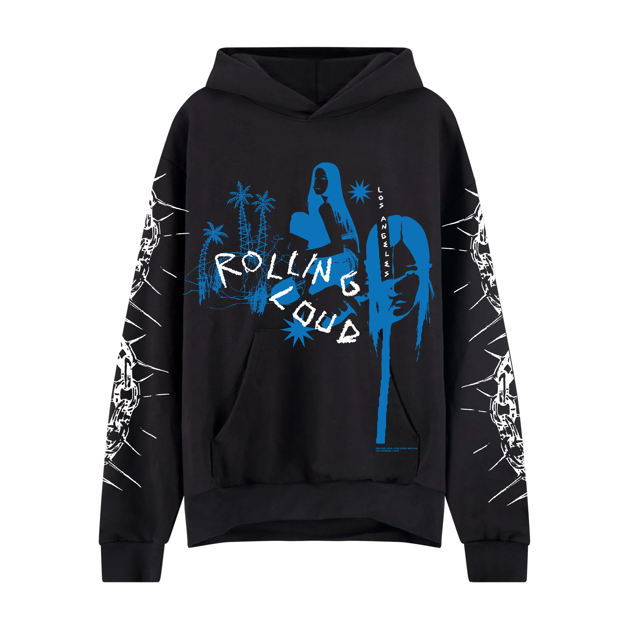 RL LA 25 Barbed Wire Headliners Black Hoodie