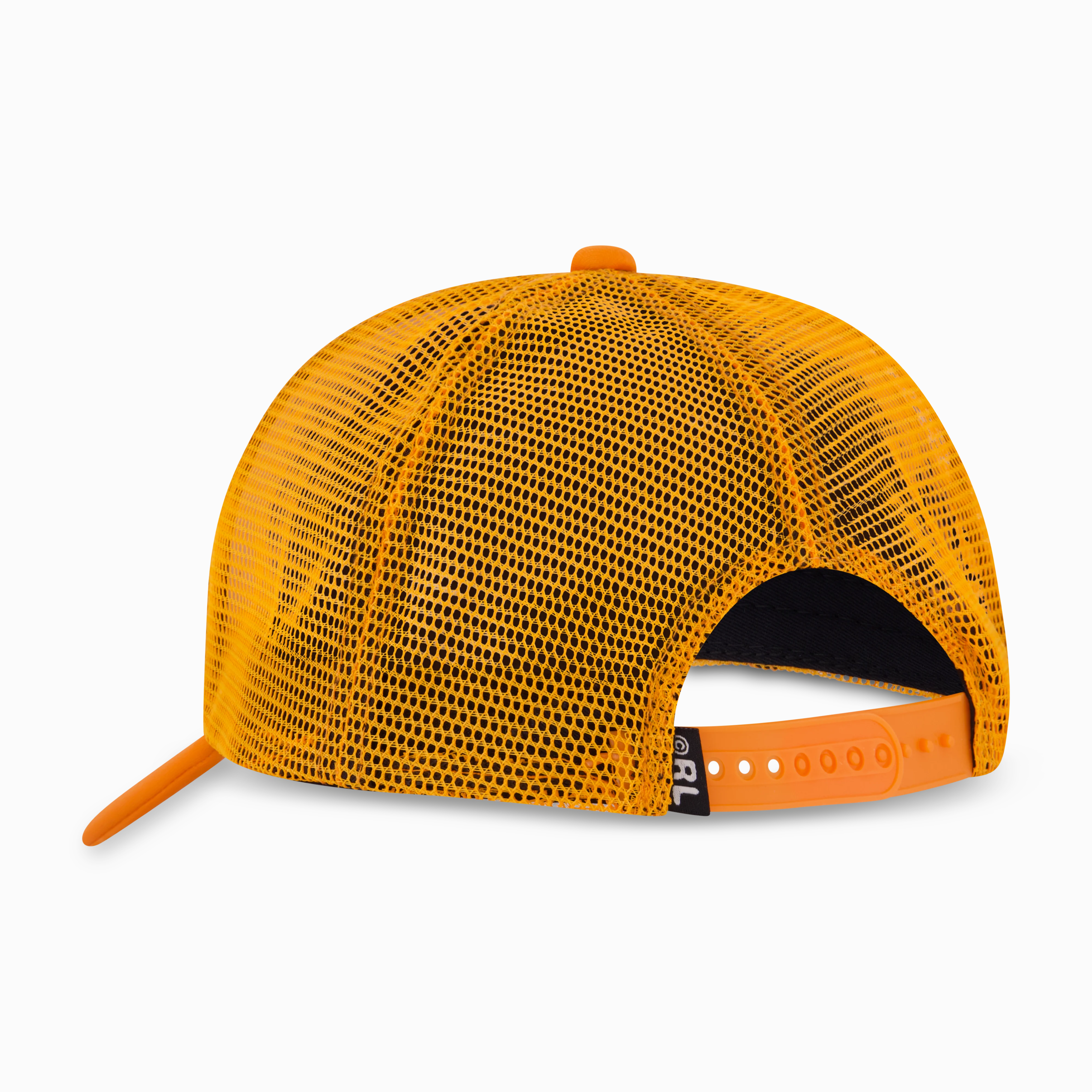 Loud Hearts Orange Trucker Hat - Image 3