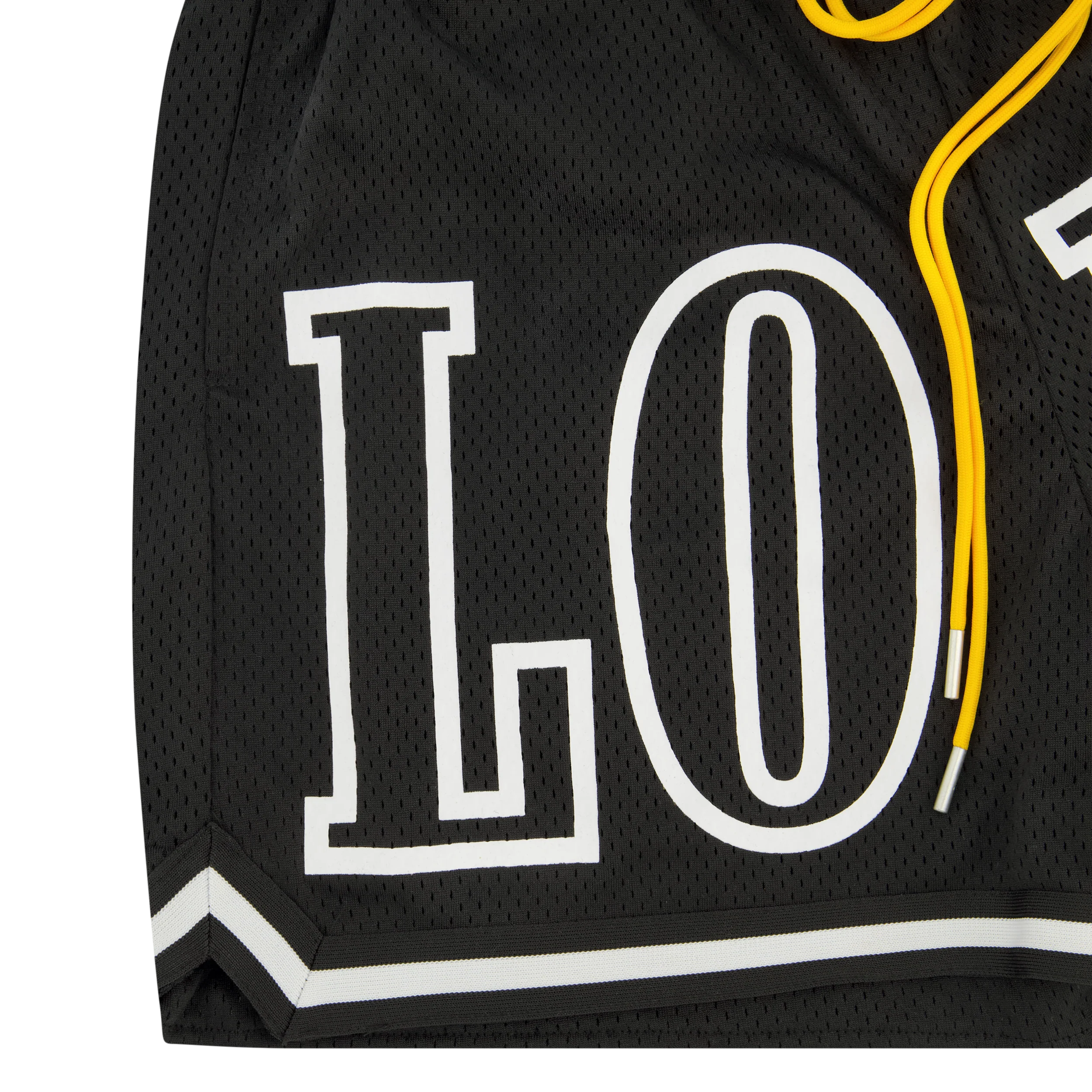 RL Loud Black Mesh Shorts - Image 3