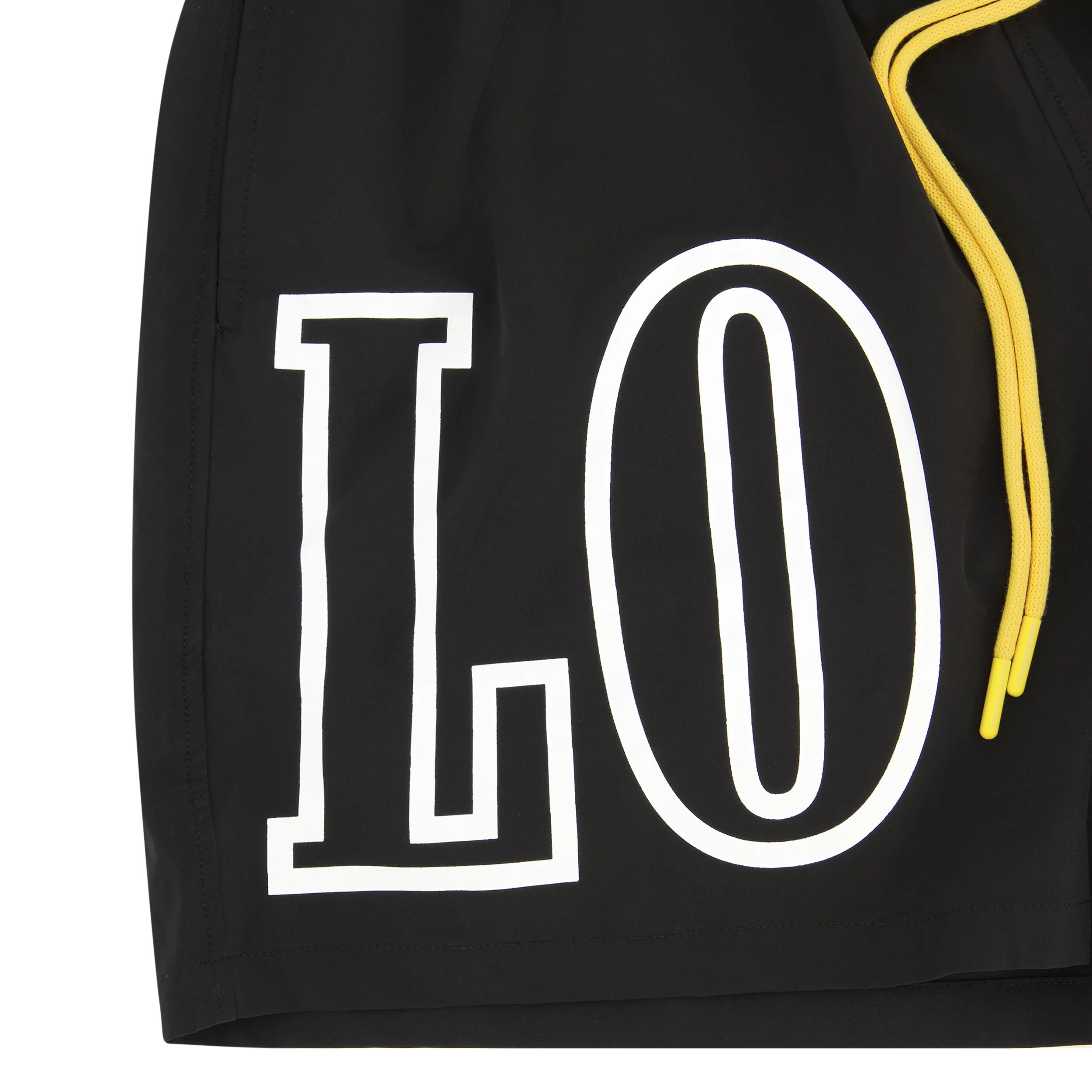 RL Loud Black Nylon Shorts - Image 3