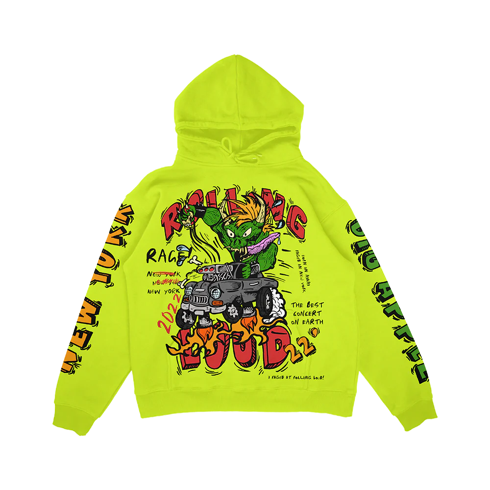 RL Loud Monster Hoodie Volt NYC 22