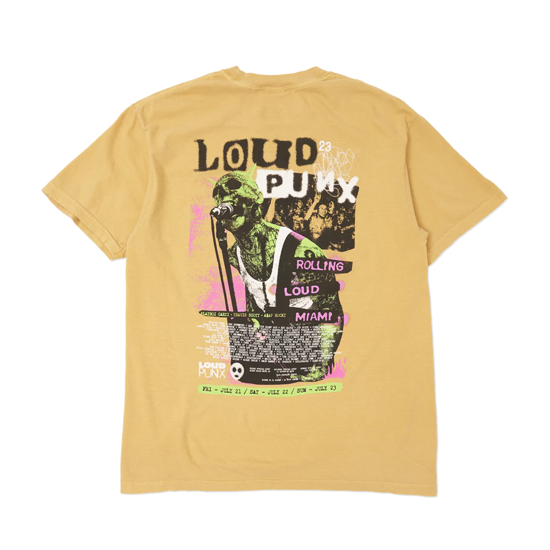 RL Loud Punx Mustard Tee - Image 2