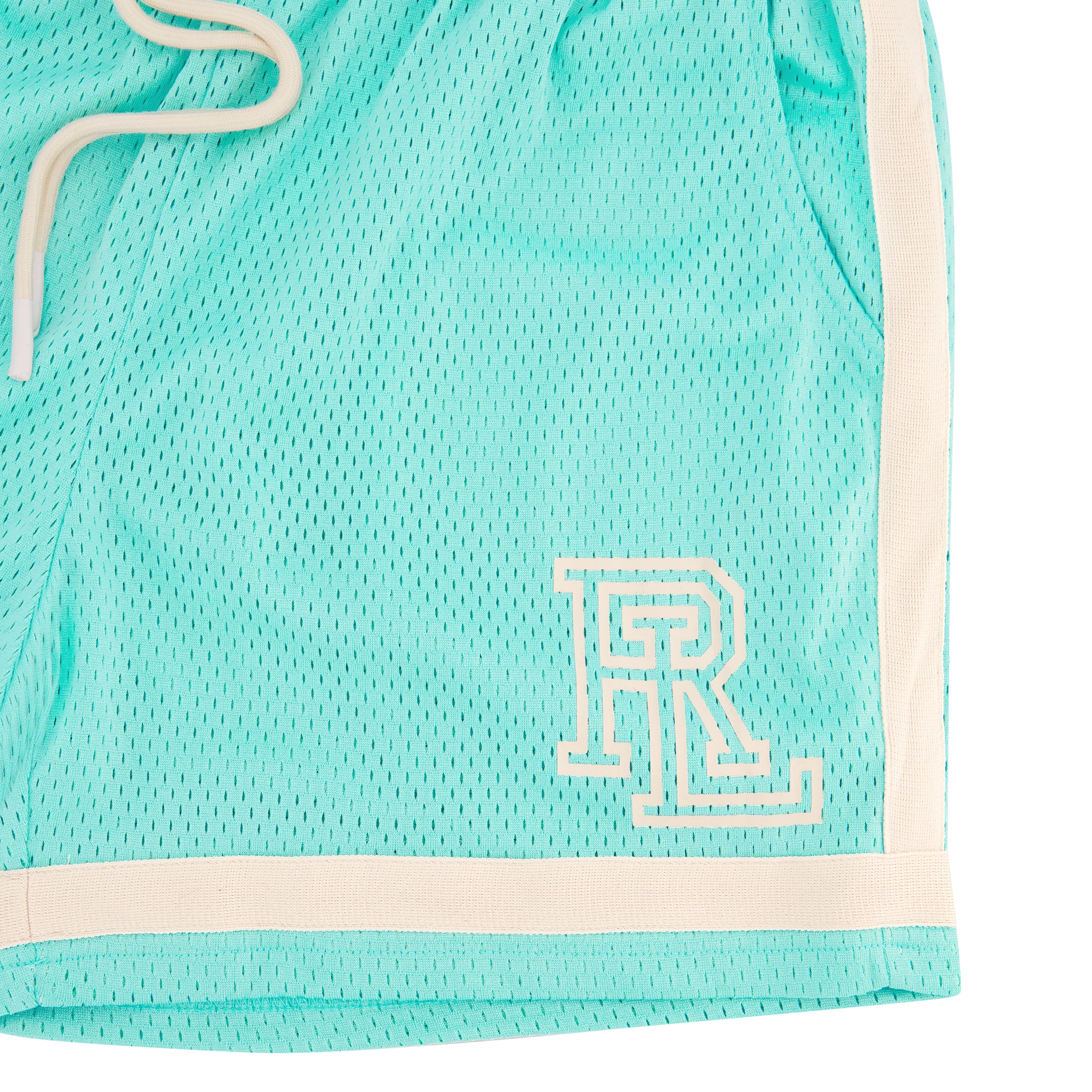 RL Luxury Sport Teal Shorts - Image 3
